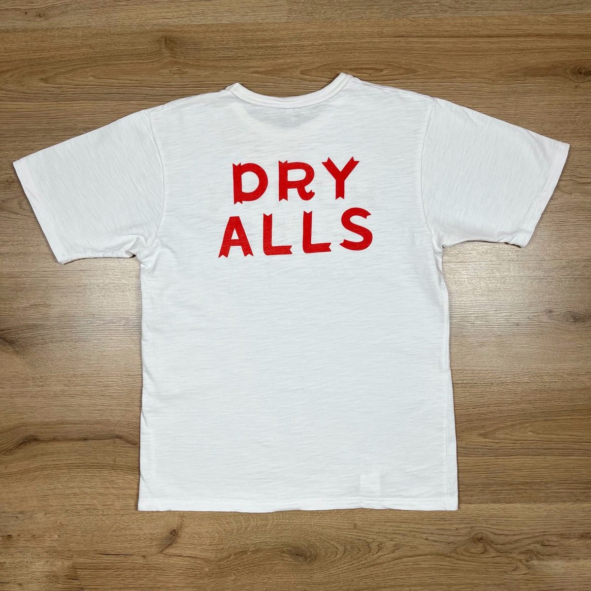 Human Made Human Made Dry Alls Logo Size L White T-shirt Size US L / EU 52-54 / 3 - 10 Thumbnail