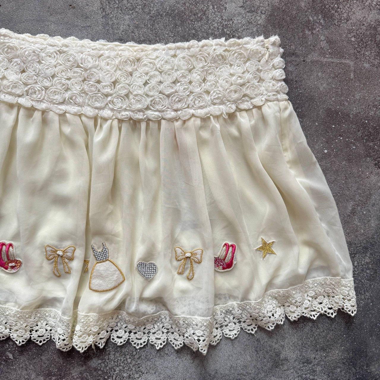 Hysteric Glamour Yumi Y2K Vintage Super Sexy Pleated Mini Skirt Size 30" / US 8 / IT 44 - 3 Thumbnail