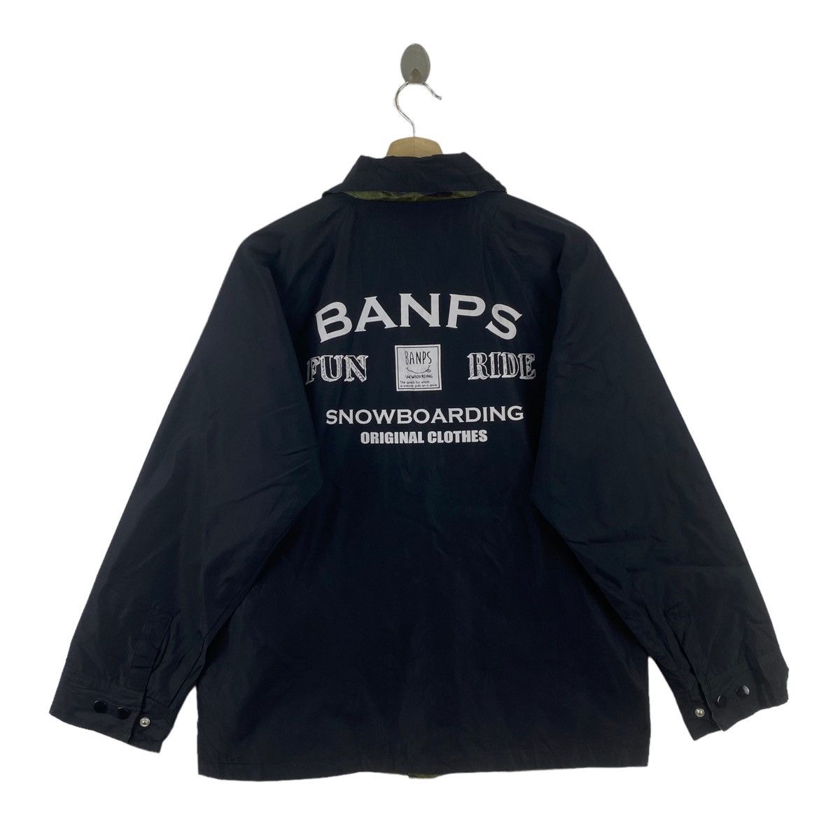 Japanese Brand BANPS SNOWBOARDING Fun To Ride Print Japanese Brand Size US L / EU 52-54 / 3 - 1 Thumbnail