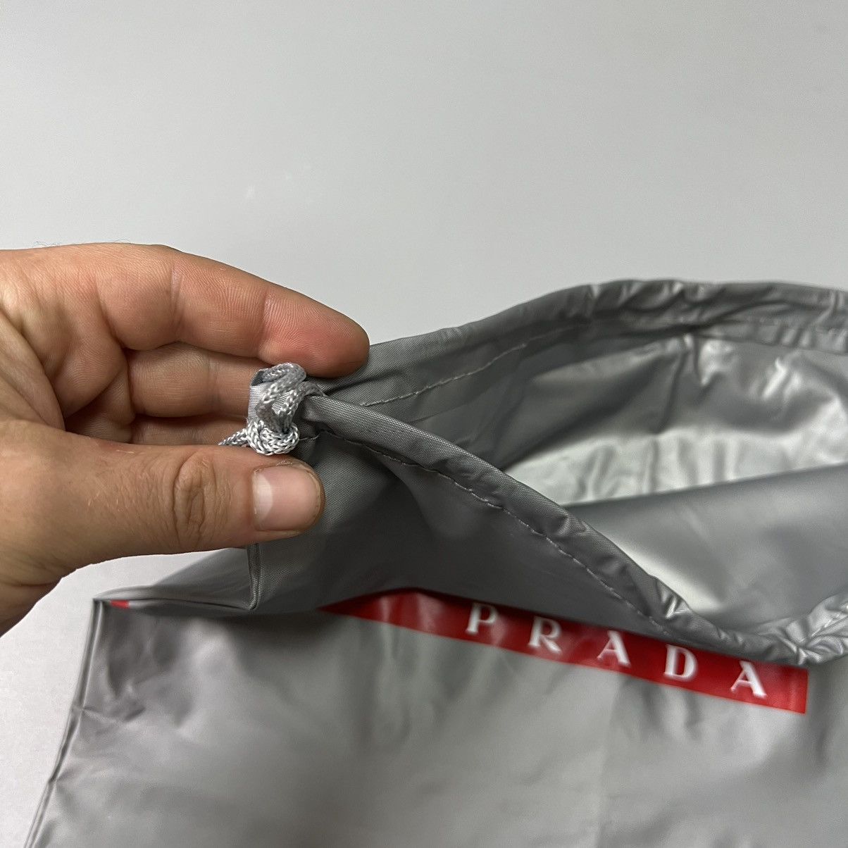 Prada Prada Linea Rossa Dust Bag Pouch Bag Size ONE SIZE - 5 Thumbnail