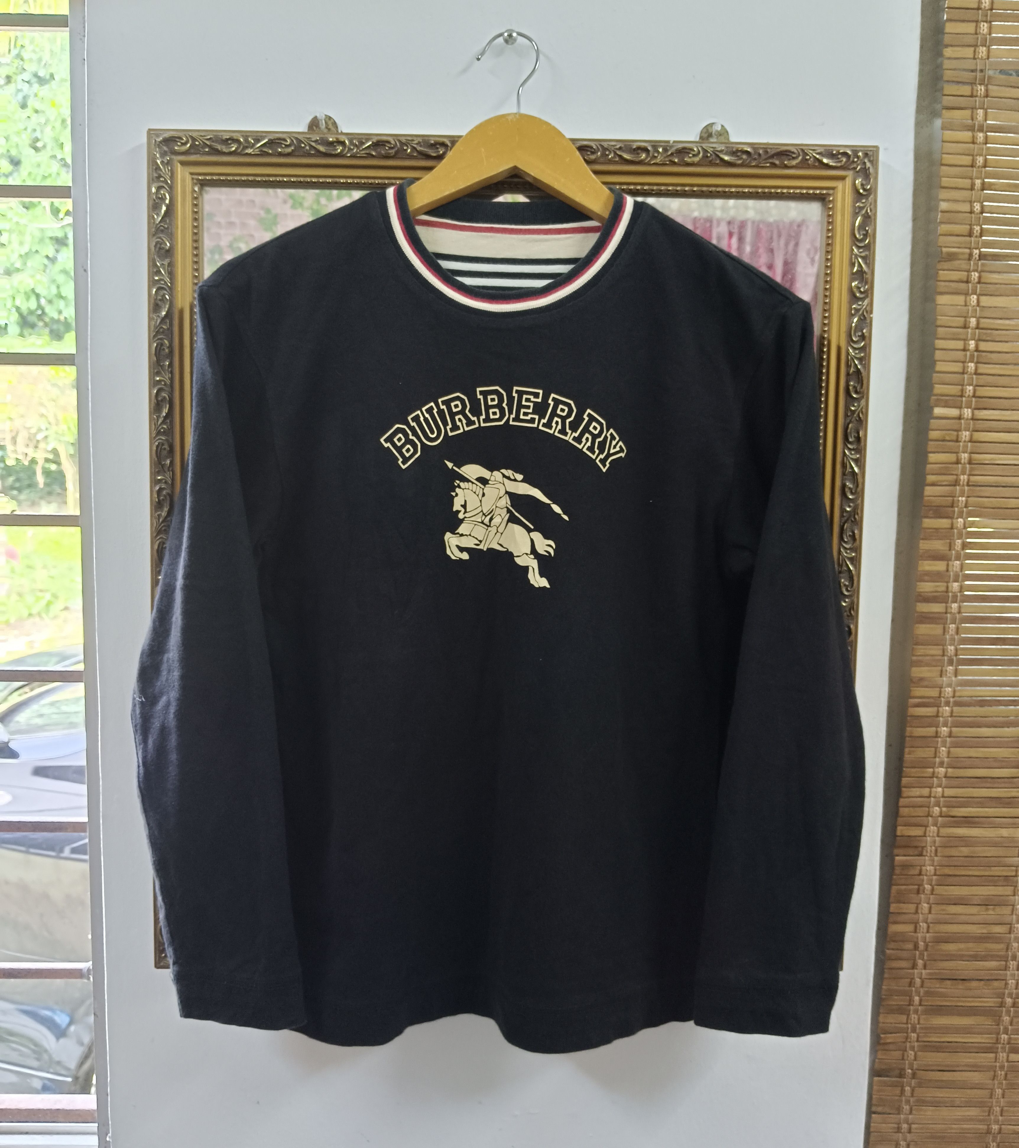 Burberry OG🔥GRAILED BURBERRY REVERSIBLE LONG SLEEVE Size S / US 4 / IT 40 - 2 Thumbnail