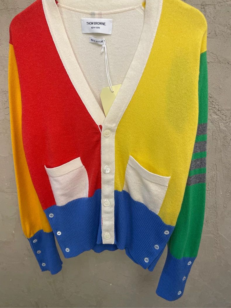 Thom Browne Thom Browne Cashmere cardigan Size US S / EU 44-46 / 1 - 4 Thumbnail