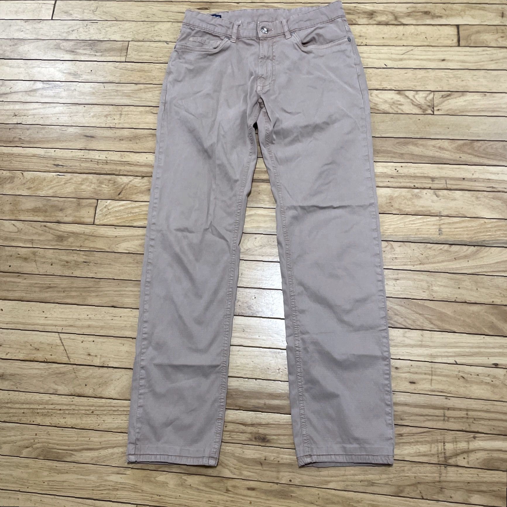 Peter Millar VINTAGE Peter Millar Crown Crafted Pants 31/32 Brown Khaki Stretch Chino Capsule 30x30 Size US 30 / EU 46 - 3 Thumbnail