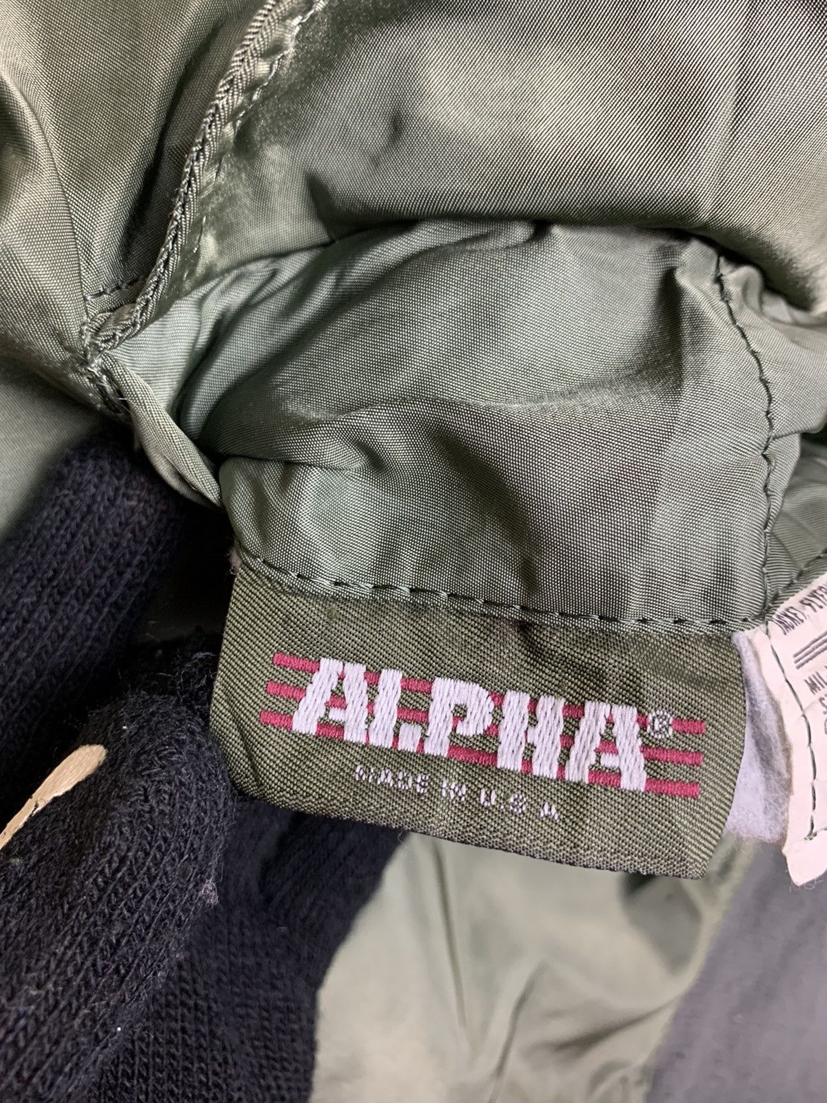 Alpha Industries × Vintage Vintage Military Alpha MA-1 Flyer Bomber Jacket Size US L / EU 52-54 / 3 - 24 Thumbnail