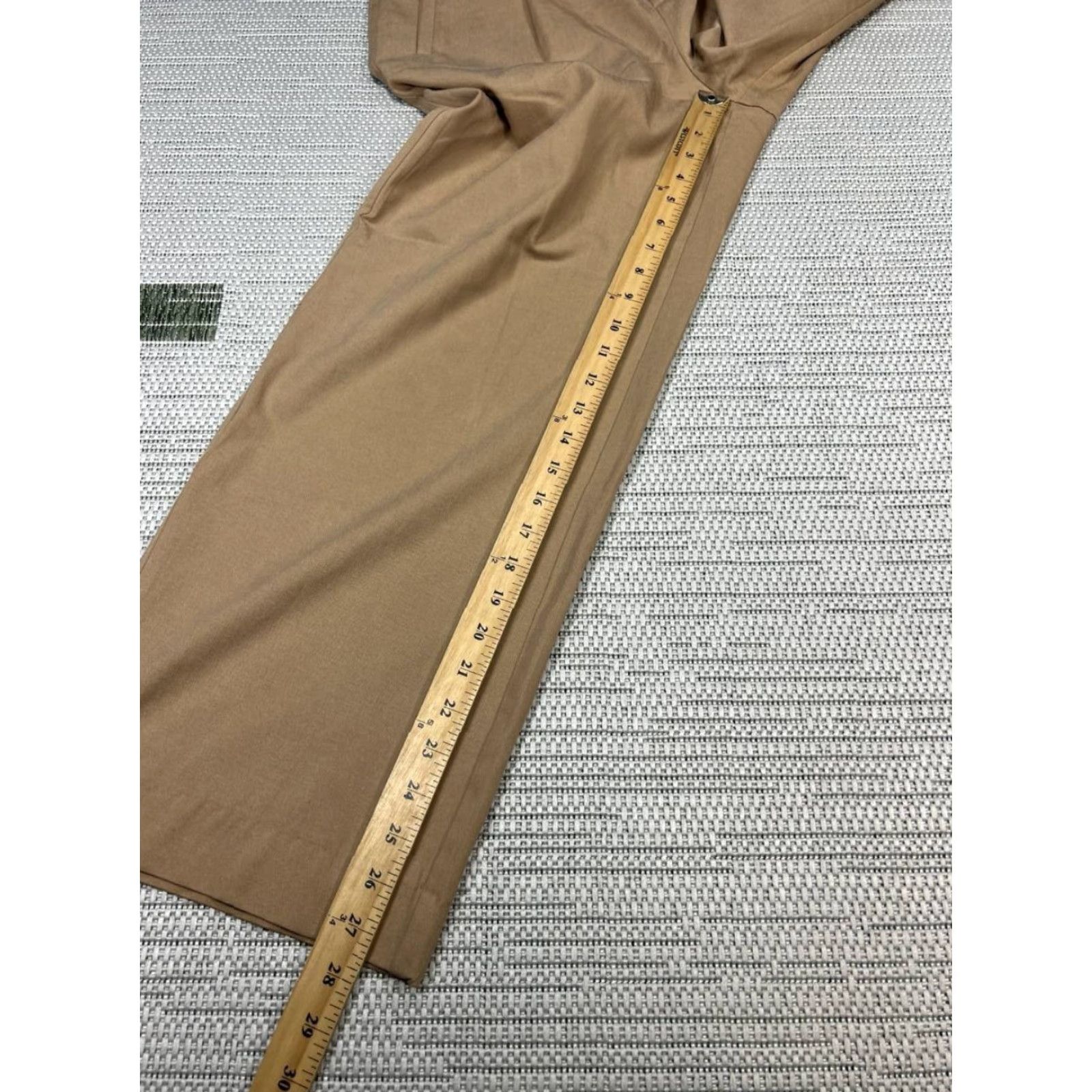 Everlane Everlane The Way High Drape Pants Womens 4 Beige Cotton High Rise Wide Leg Size 27" / US 4 / IT 40 - 5 Thumbnail