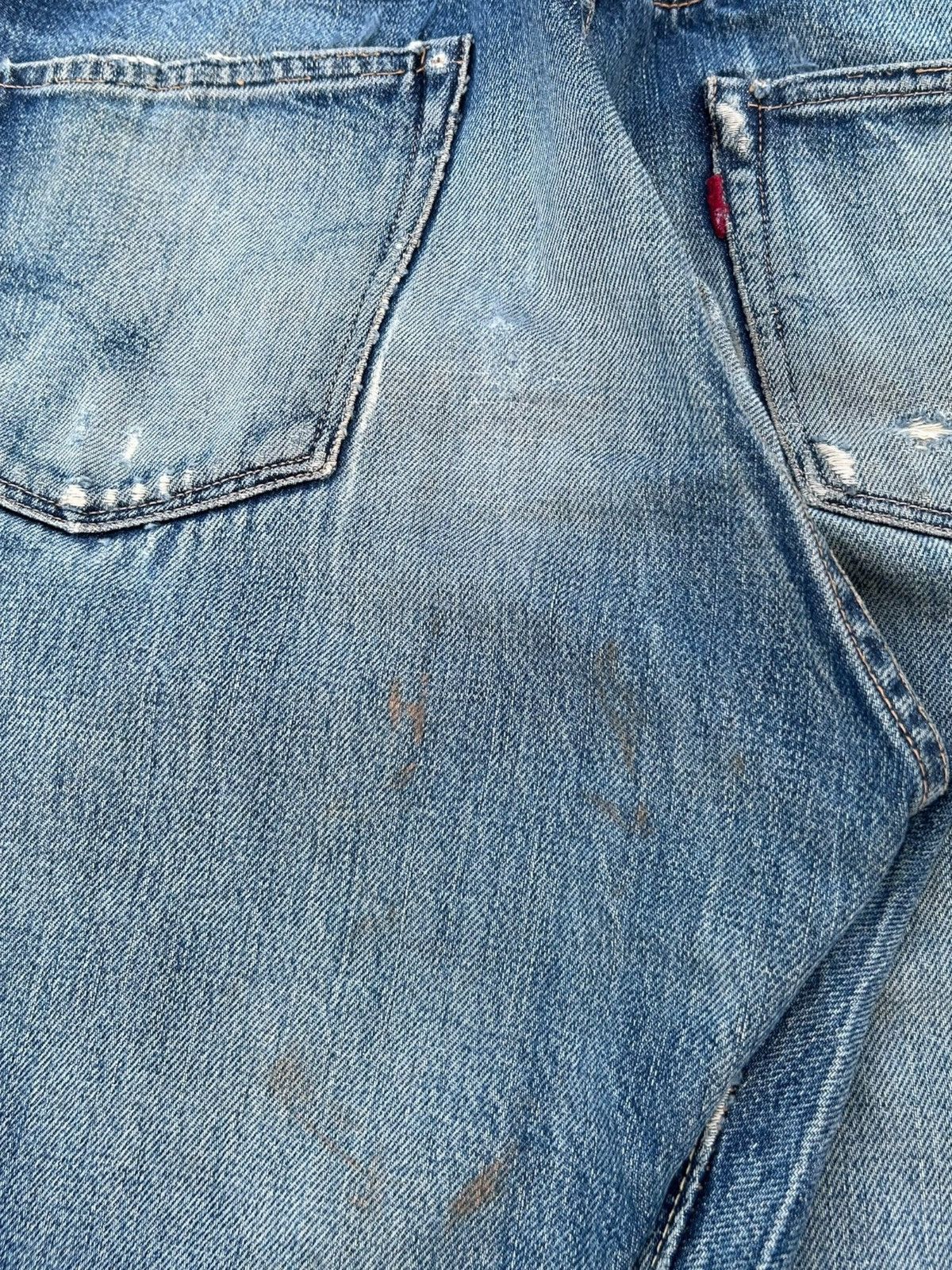 Full Count & Co. × Kapital × Vintage Vintage Full Count Selvedge Distressed Denim Jeans Size US 29 - 11 Thumbnail