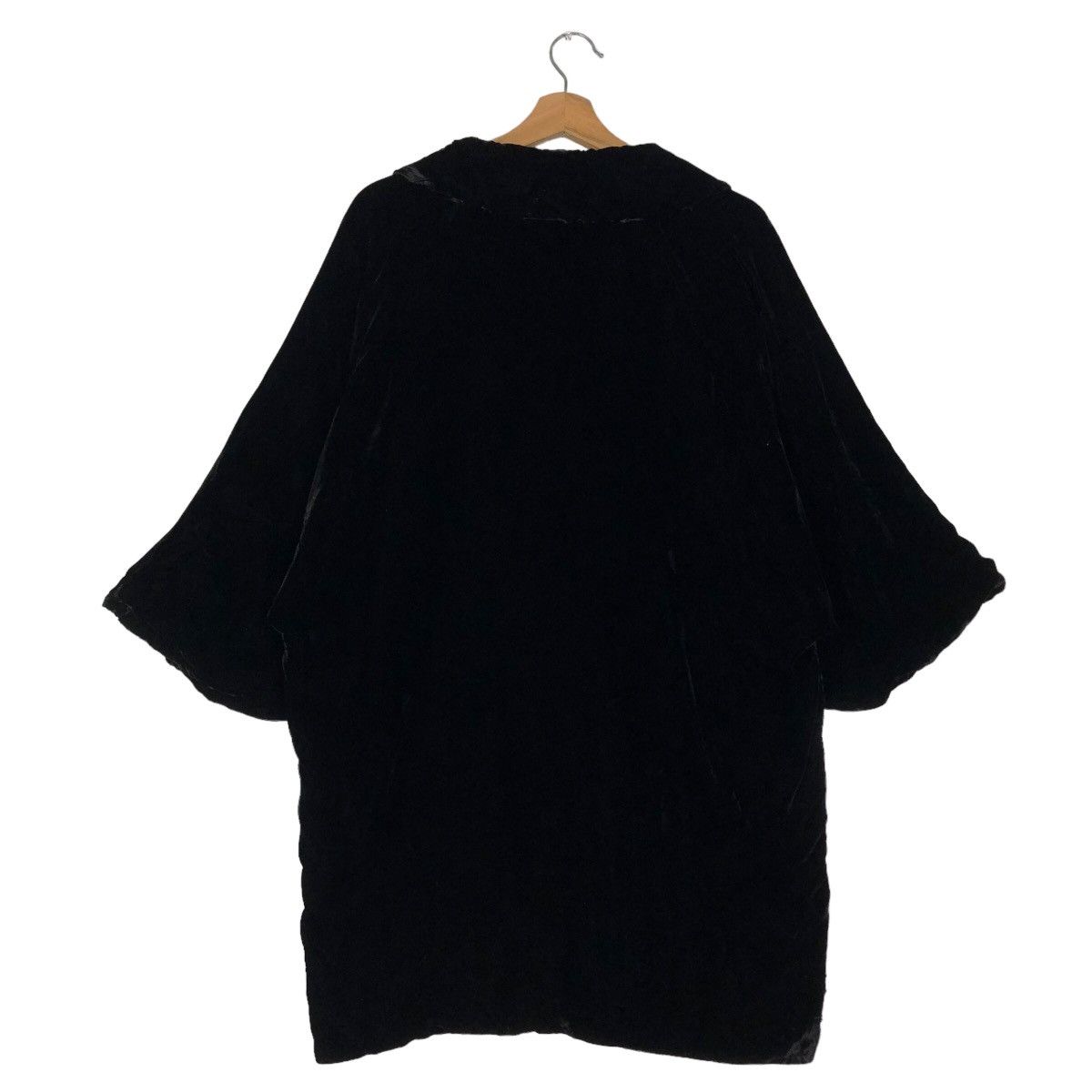 Vintage 🔥Rare Long Jacket Scheibler Velvet Made in W.Germany Black Size US M / EU 48-50 / 2 - 9 Thumbnail