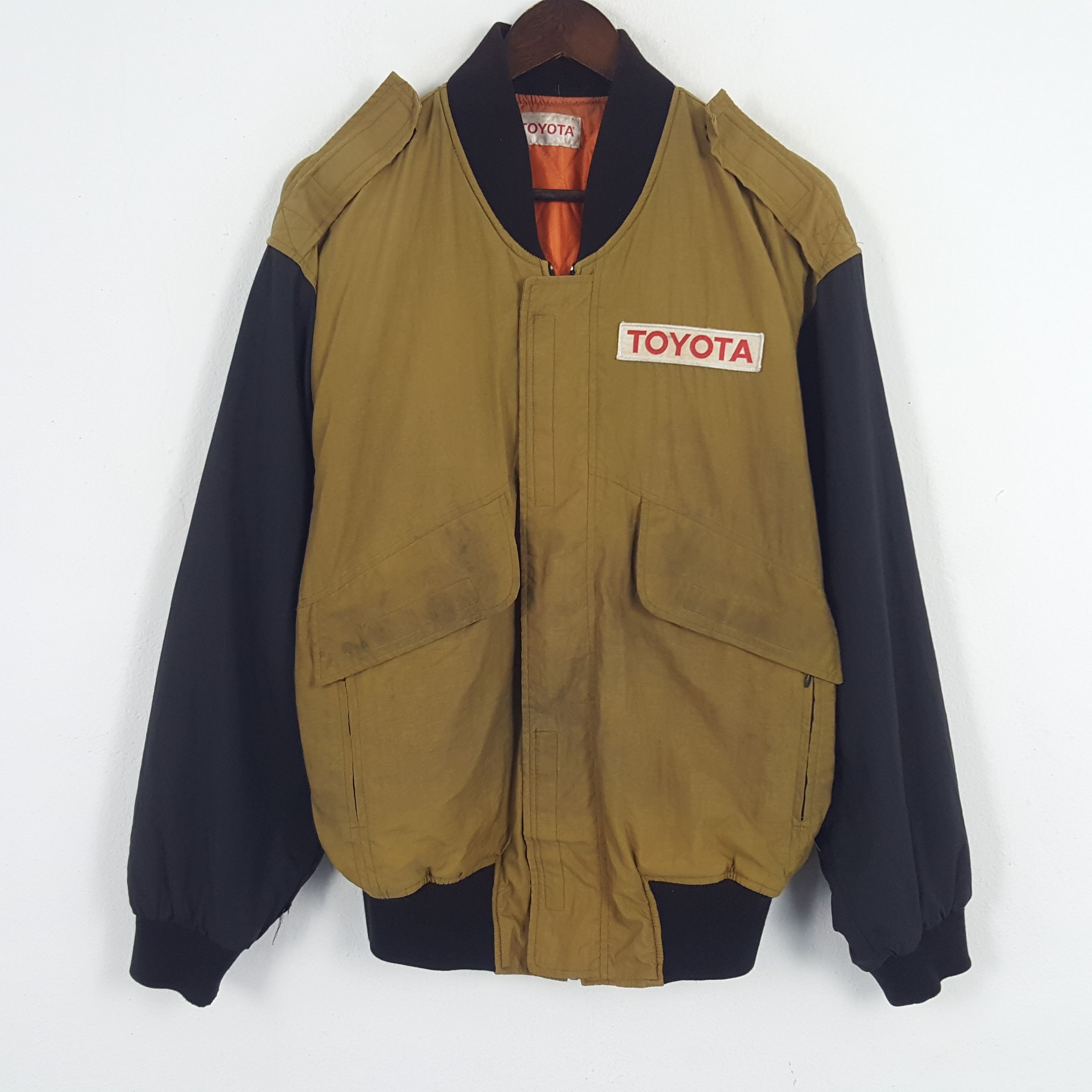 Vintage Vintage Toyota Tecno Racing Bomber Jacket Size US M / EU 48-50 / 2 - 3 Thumbnail