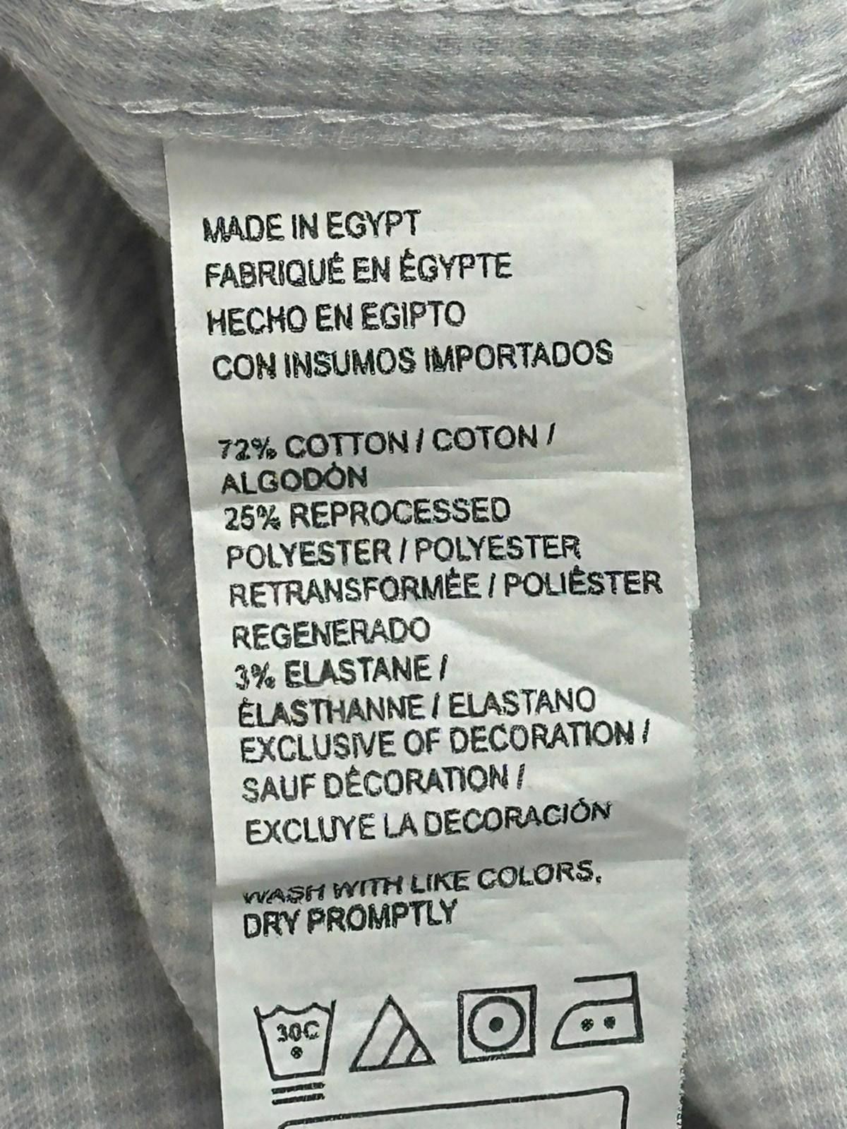 Izod Izod Cotton Blend Oxford Button Up Shirt Gray Men's Medium Size US M / EU 48-50 / 2 - 4 Thumbnail