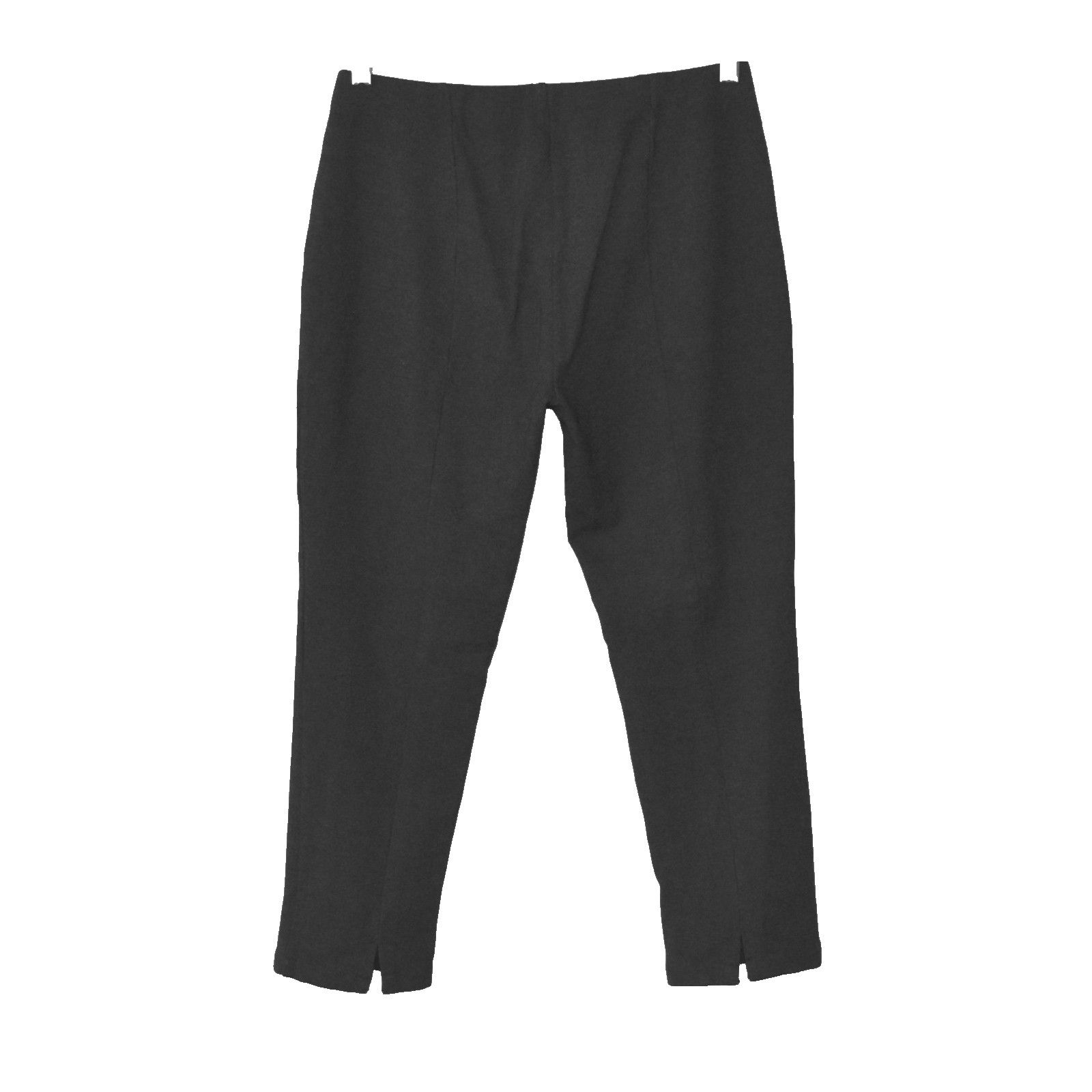 Eileen Fisher EILEEN FISHER Charcoal Viscose Blend Pull On Pants Size S Size 29" - 2 Thumbnail