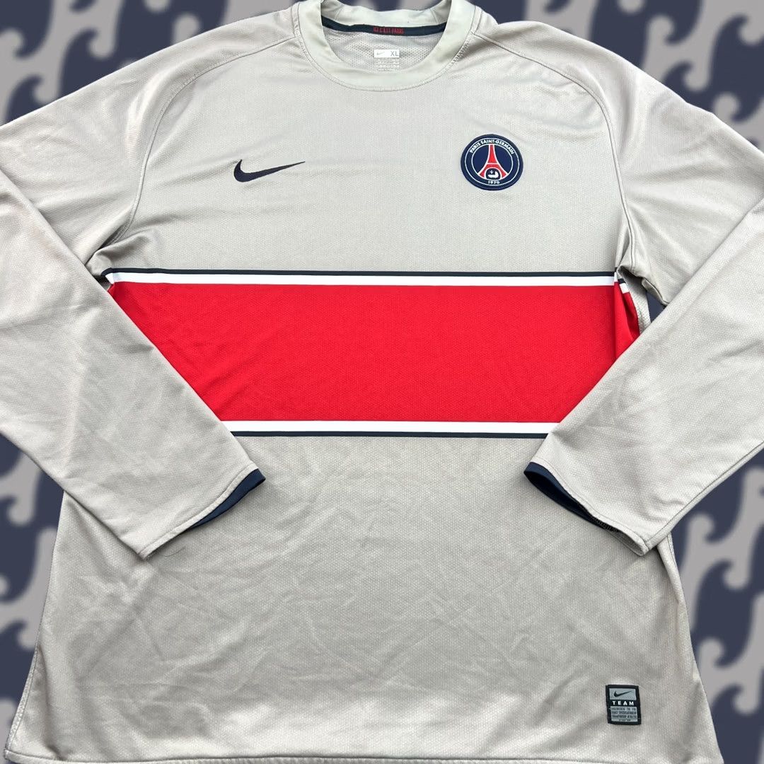Nike Nike PSG 2008 2009 Player Issue Jersey Football Mens XL T-Shirt Size US XL / EU 56 / 4 - 1 Thumbnail