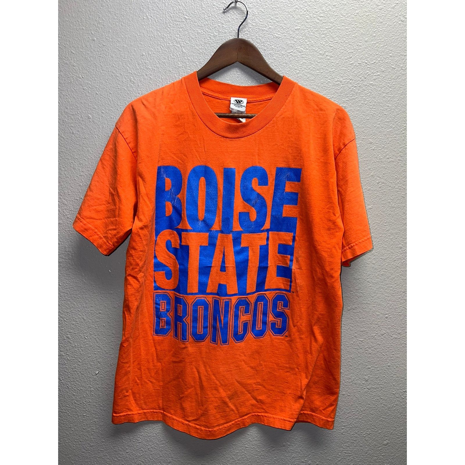 Vintage Boise State Broncos Shirt University College Orange Blue L Size US L / EU 52-54 / 3 - 1 Thumbnail