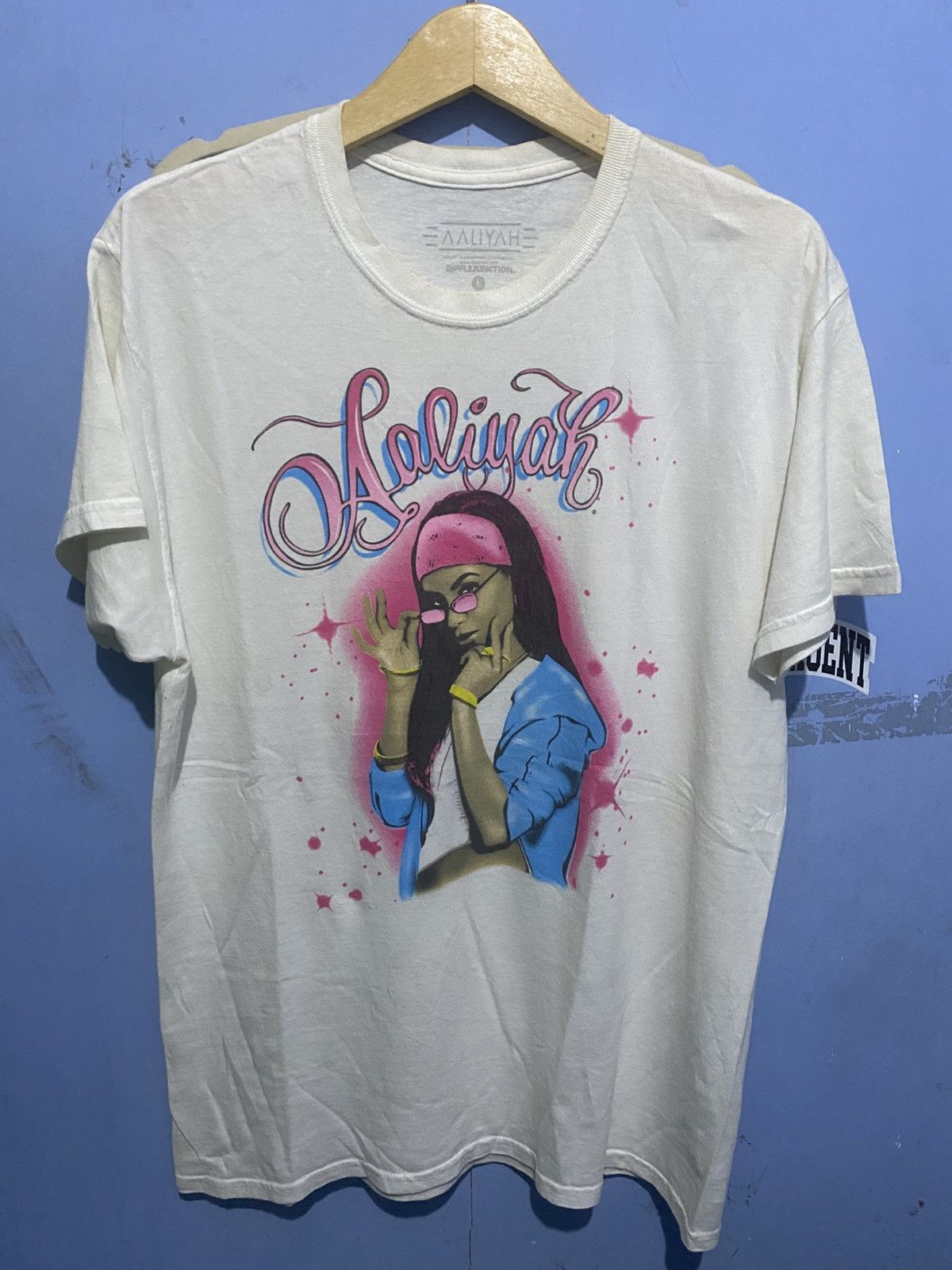 Other Aaliyah rap t shirt Size US XL / EU 56 / 4 - 3 Thumbnail