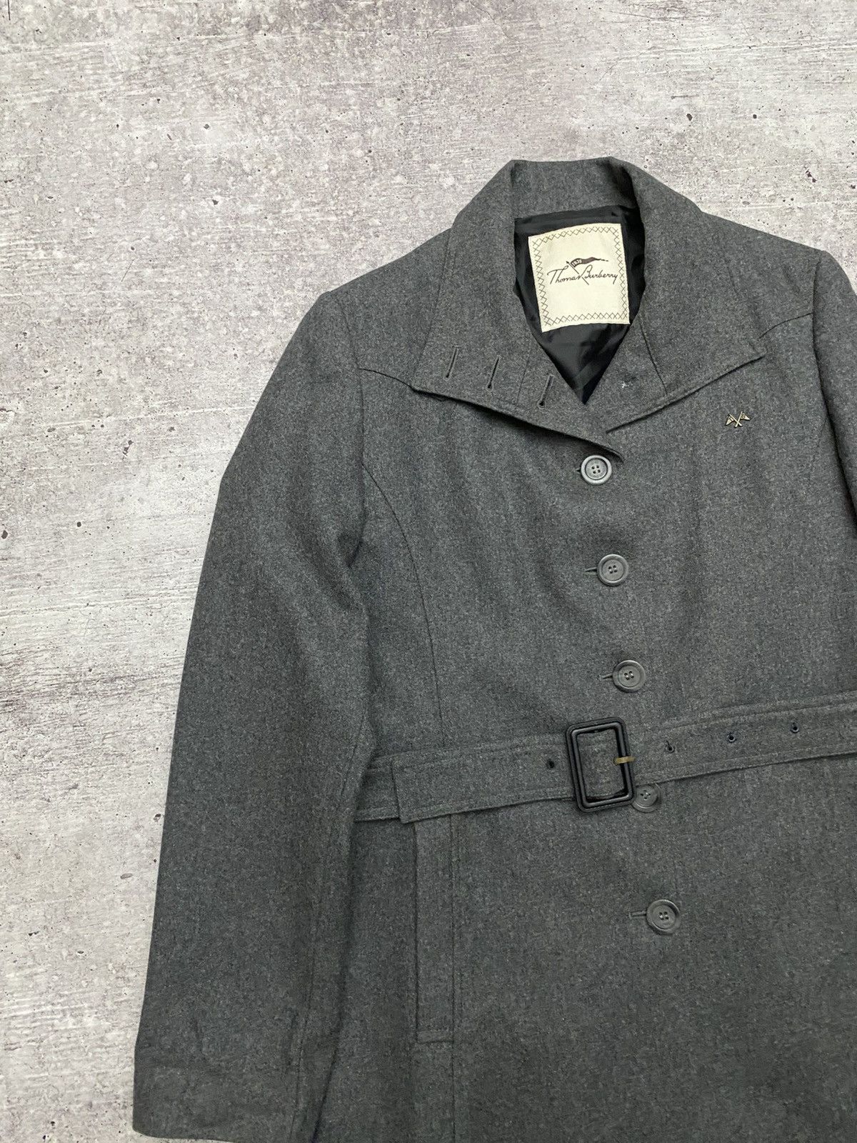 Burberry 🔥Thomas Burberry merino wool coat Size M / US 6-8 / IT 42-44 - 5 Thumbnail