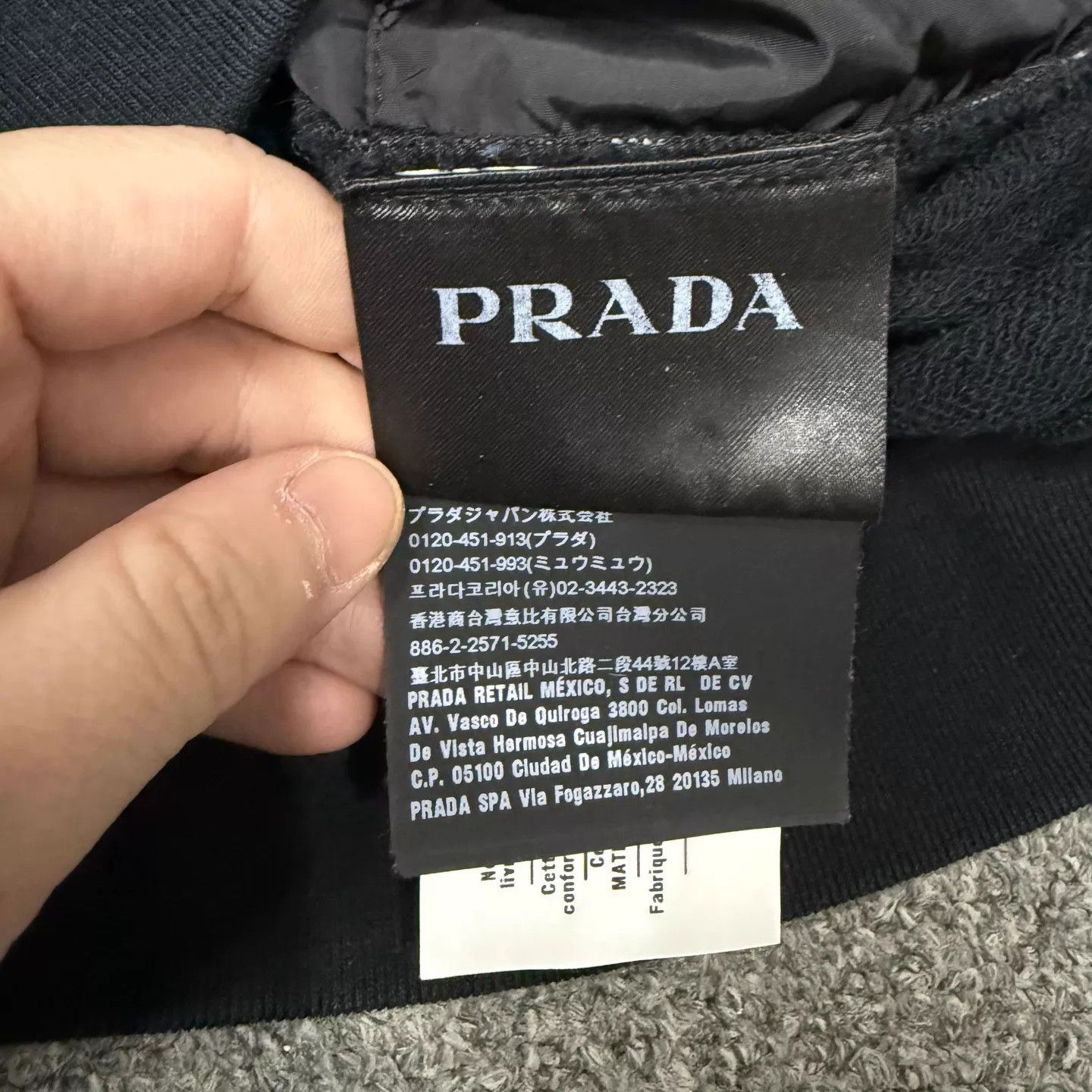Prada Prada Black Nylon Color Block Jacket XL 95New Size US XL / EU 56 / 4 - 4 Thumbnail