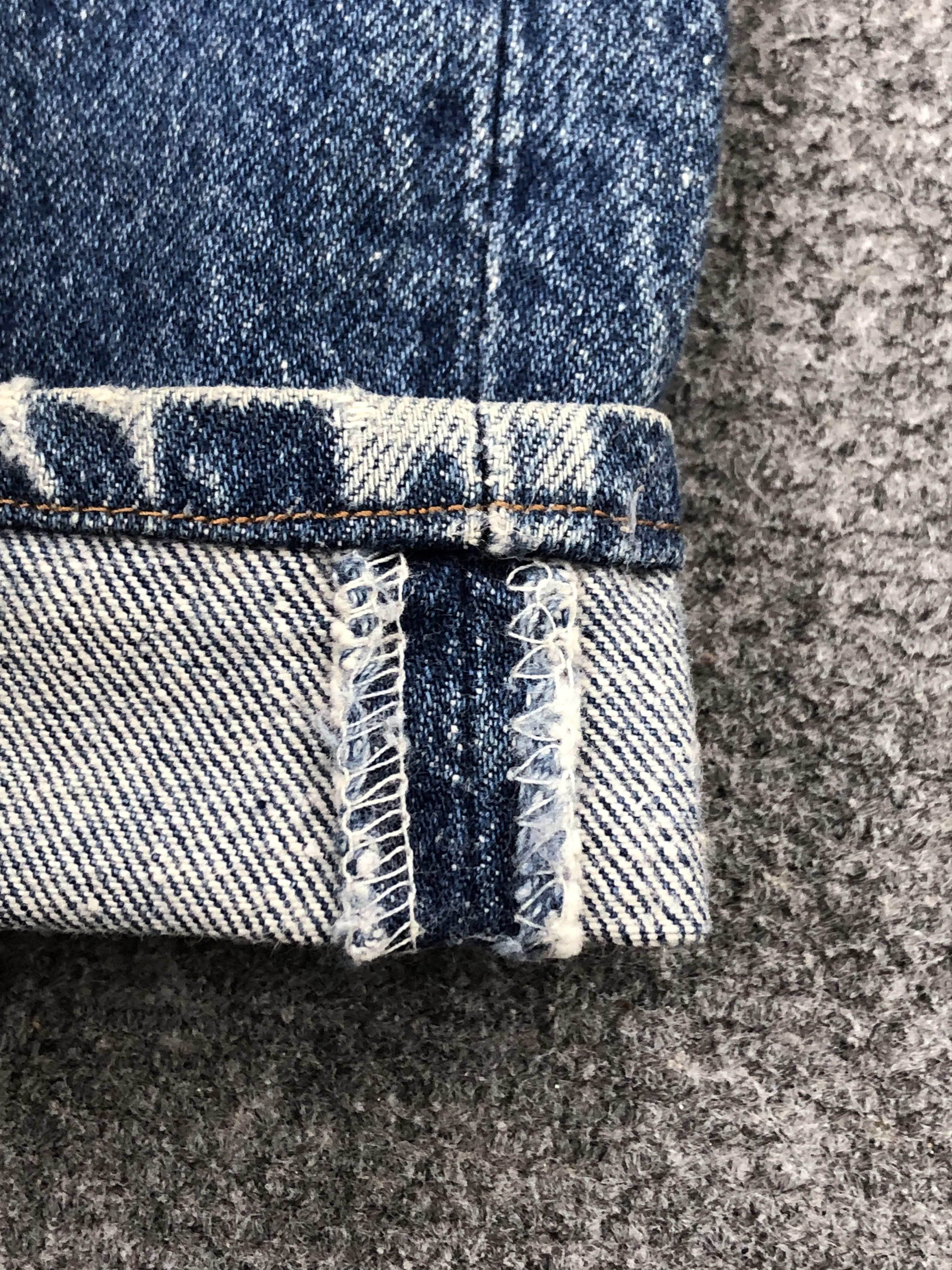 Levi's × Vintage Rusty Faded Blue Vintage 90s Levis 501 Jeans Size US 28 / EU 44 - 10 Thumbnail