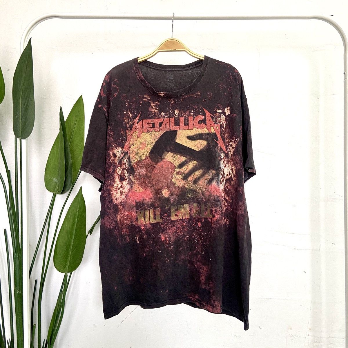 T-shirt Officiel Metallica Kill 'Em All - Noir, Coton, Coupe Classique - Licence Officielle