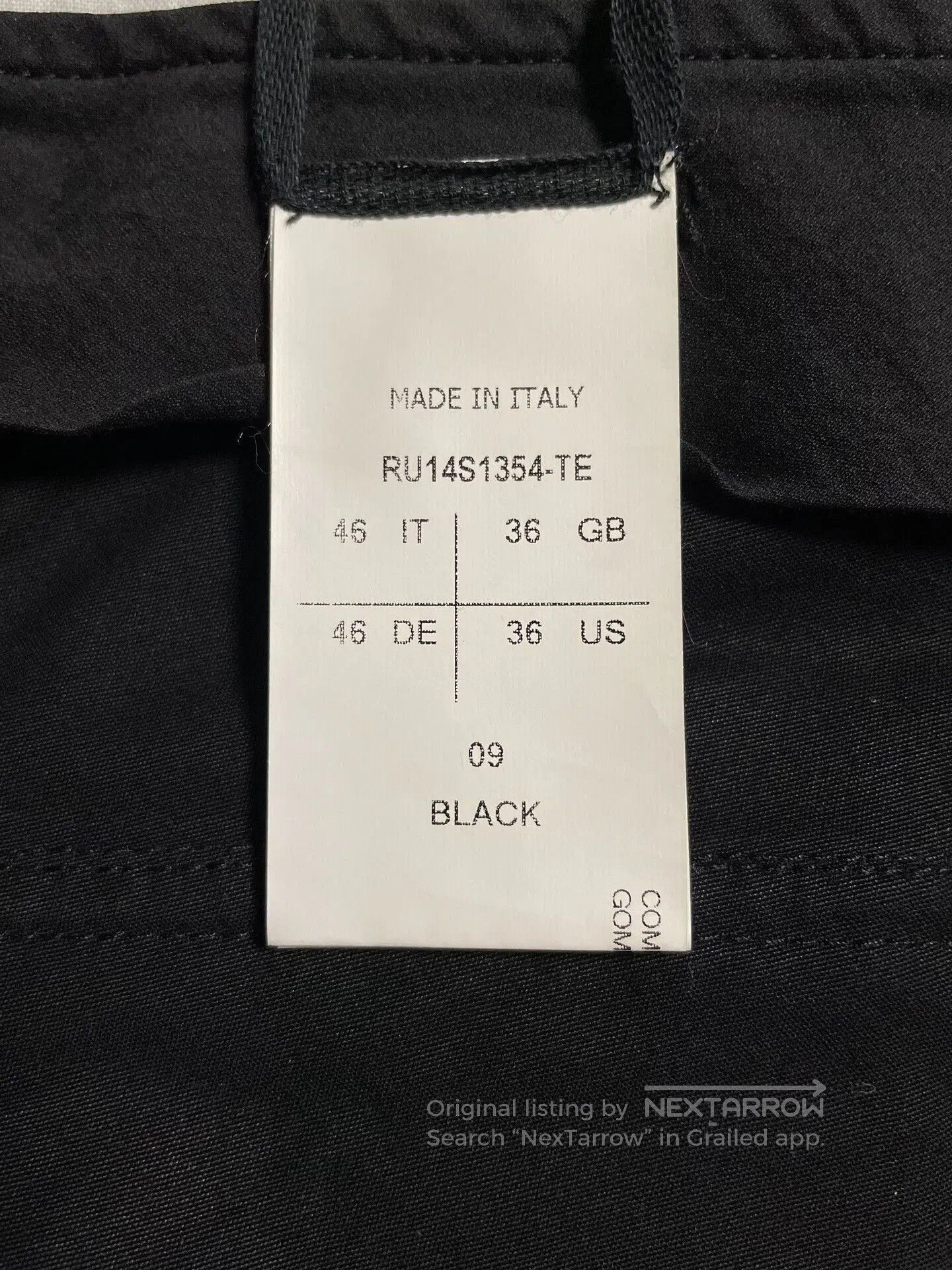 Rick Owens rick owens ro diagonal closure long pants. Size US 36 / EU 52 - 3 Thumbnail