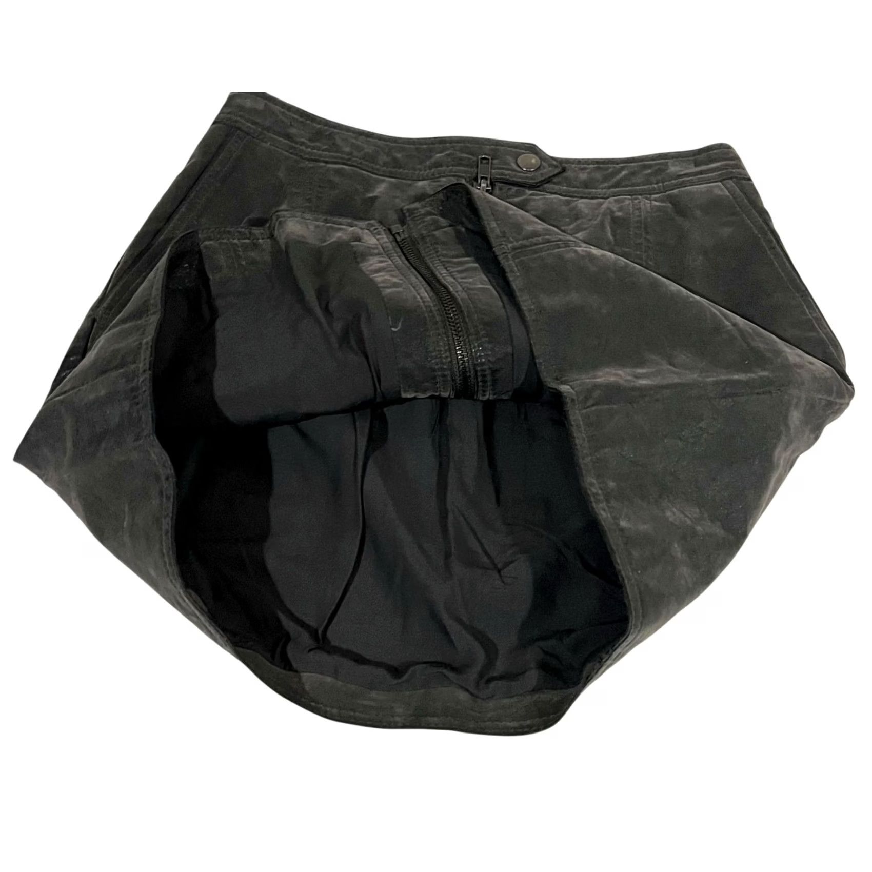 Free People Free People Mini Skirt Faux Leather Get Into The Groove Gray Women’s 0 XS? Size 25" / US 0 / IT 36 - 7 Thumbnail