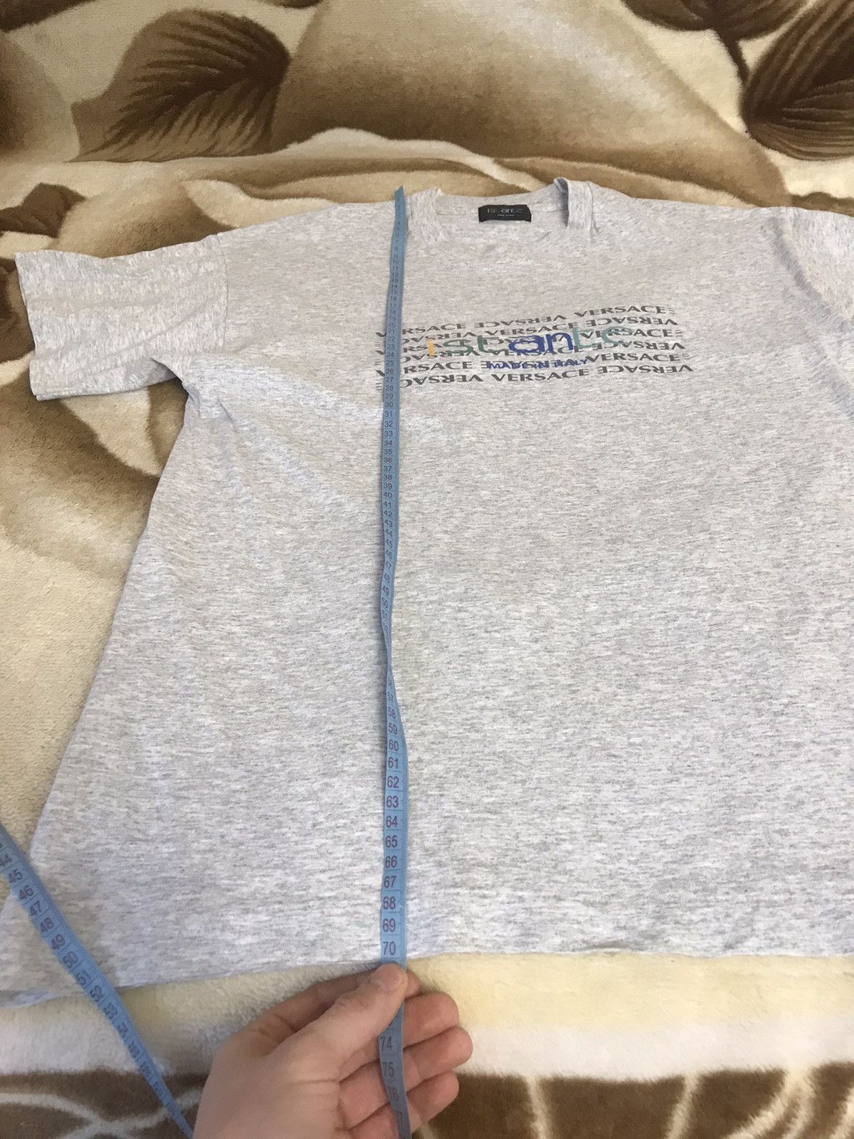 Versace 🔥 90s RARE Versace ISTANTE Archive Logo Shirt Size US L / EU 52-54 / 3 - 9 Thumbnail