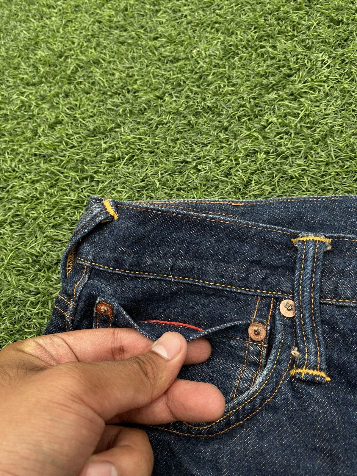 Evisu EVISU JEANS MULTI POCKET RARE OG TRAVIS SCOTT WITH SELVEDGE Size US 32 / EU 48 - 7 Thumbnail