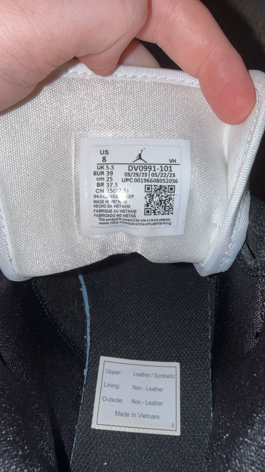 Jordan Brand Air Jordan 1 Panda (womens) Size US 8 / IT 38 - 6 Thumbnail