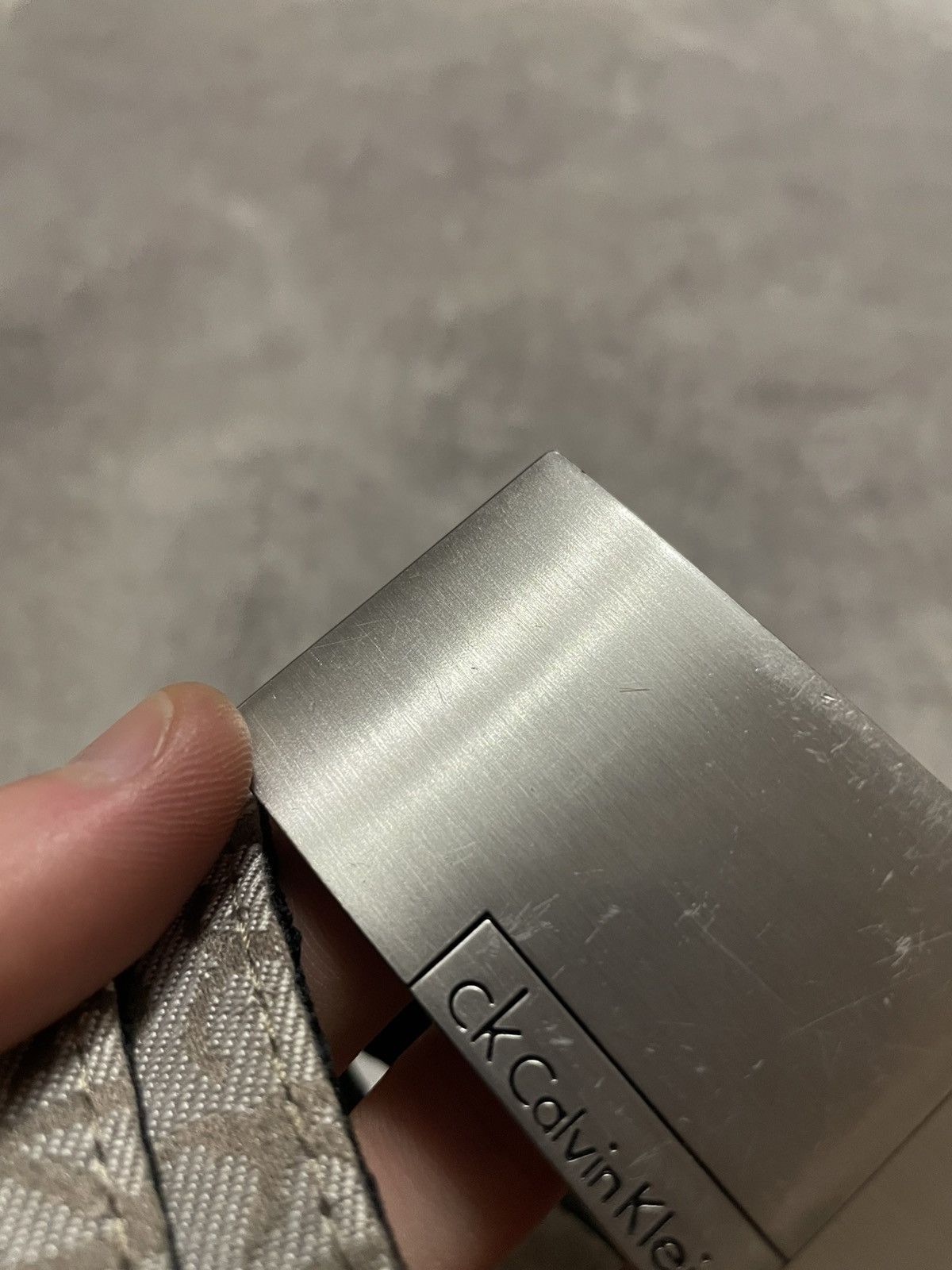 Calvin Klein Vintage Calvin Klein Reversible Belt Y2K Size ONE SIZE - 4 Thumbnail