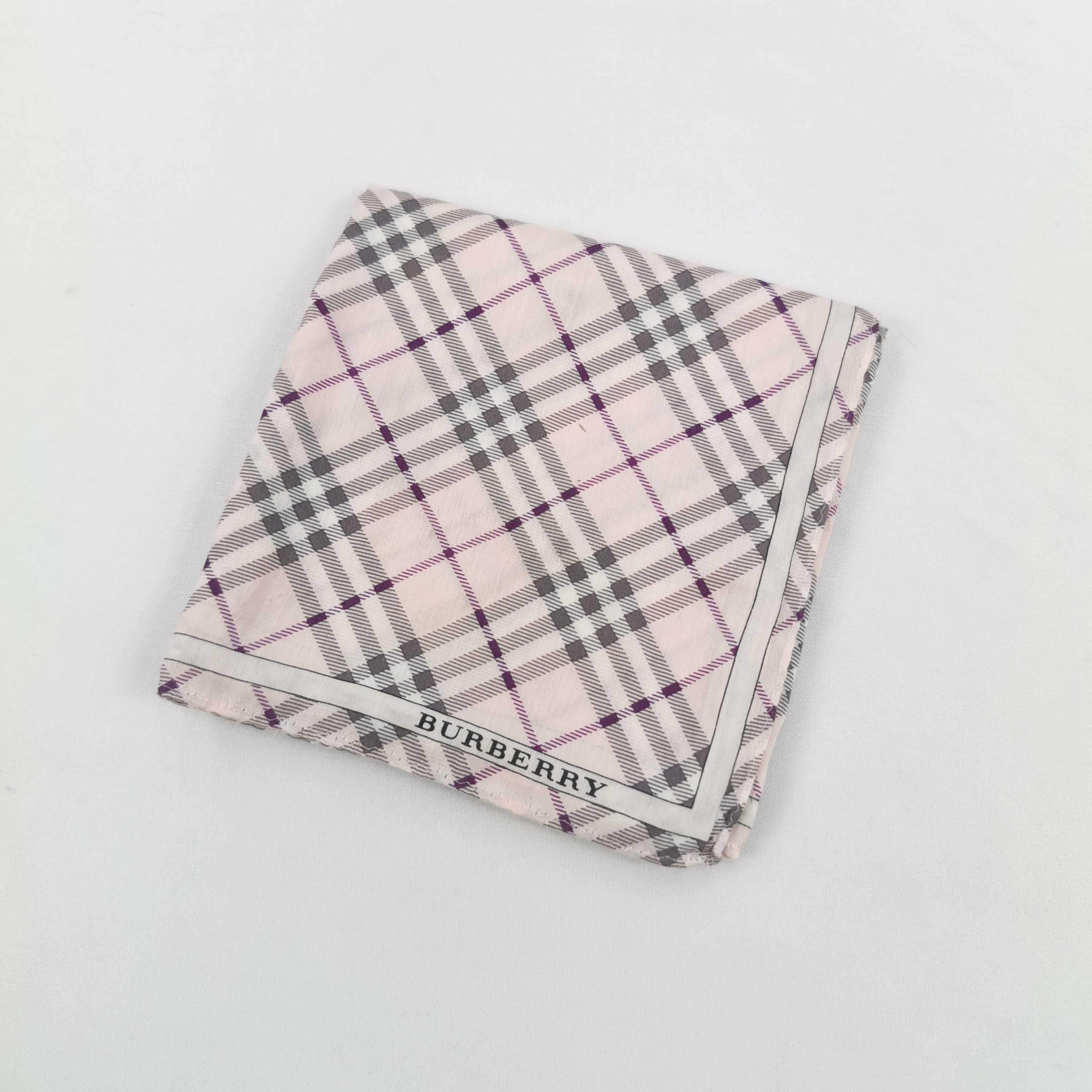 Burberry Vintage Burberry Handkerchief 56789 Size ONE SIZE - 4 Thumbnail