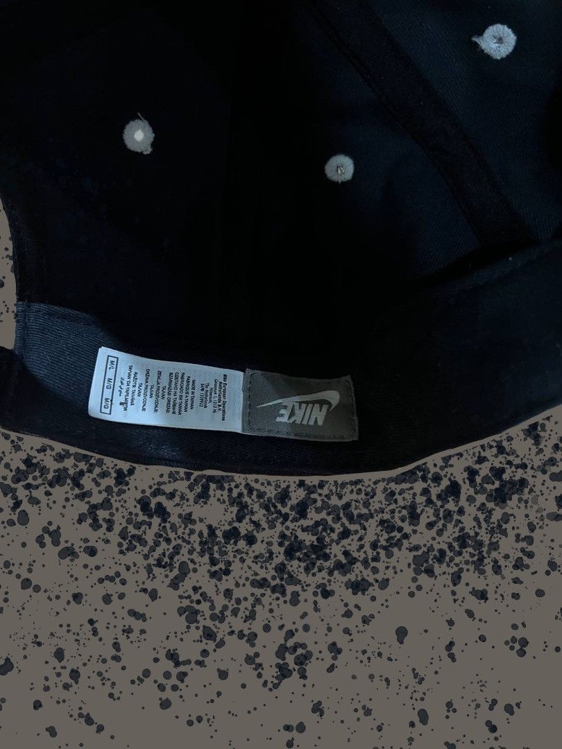 Nike Black Nike Cap Size ONE SIZE - 2 Thumbnail