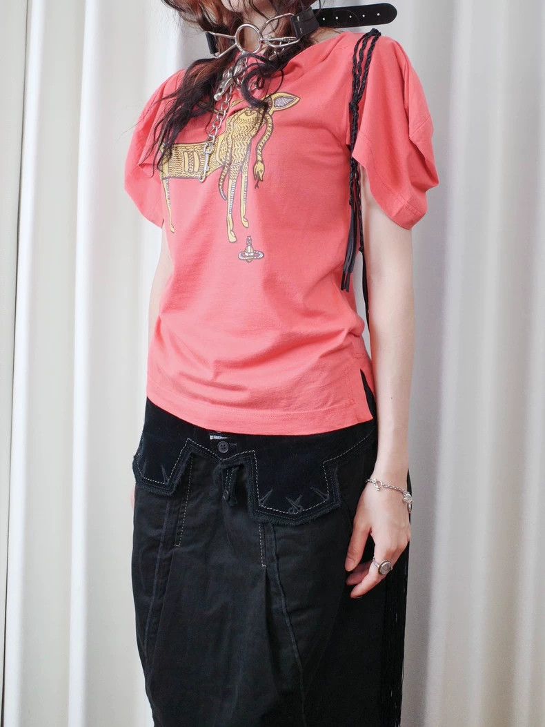 Vivienne Westwood Vivienne Westwood size2 Snake totem orange bubble sleeve on Size M / US 6-8 / IT 42-44 - 3 Thumbnail