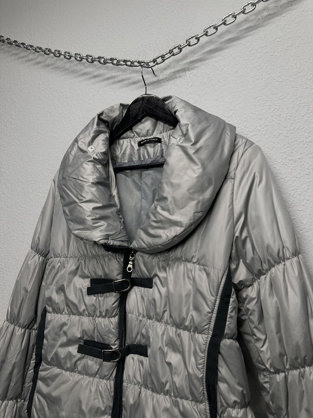 If Six Was Nine Vintage LGB Army Fur Hood Jacket Y2K Utility Cropped Size S / US 4 / IT 40 - 3 Thumbnail