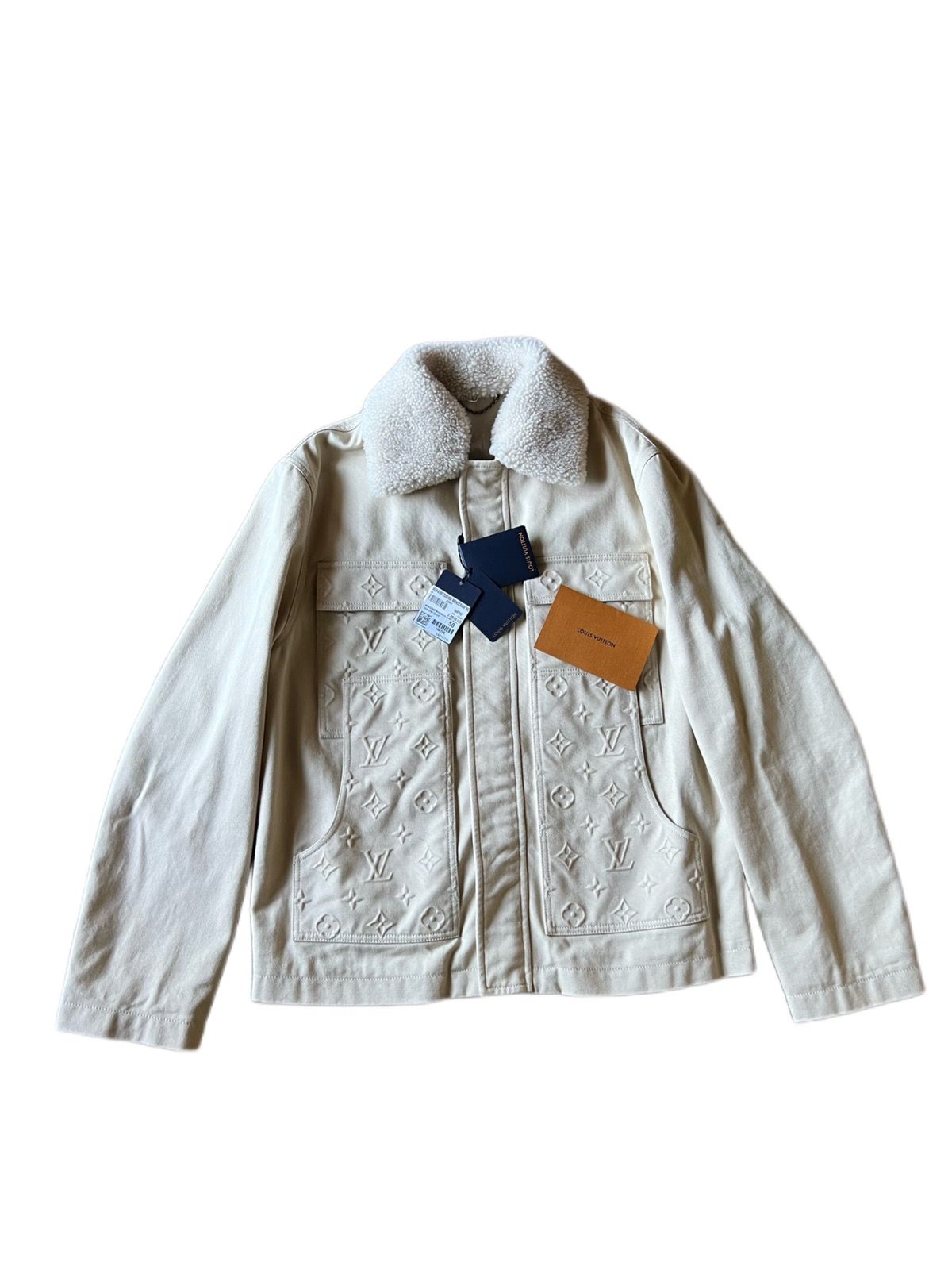 monogram workwear jacket