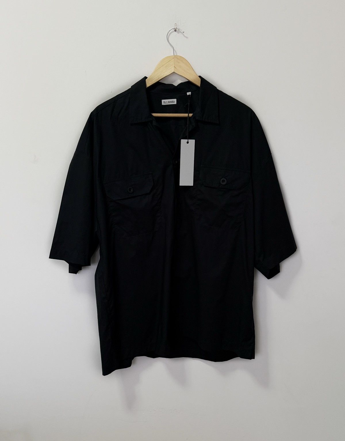 Willy Chavarria Big Willy Short Sleeve Shirt - Black Size US L / EU 52-54 / 3 - 8 Thumbnail