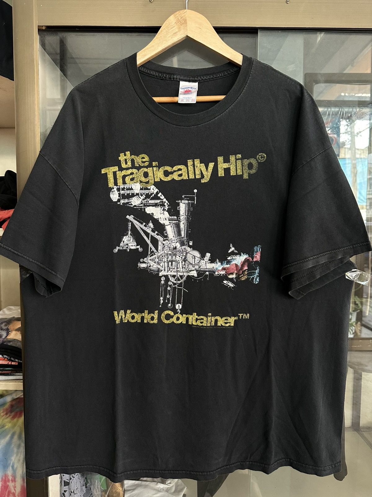 Band Tees × Vintage The Tragically Hip World Container Tour 2006 Vintage Shirt Size US XXL / EU 58 / 5 - 1 Thumbnail