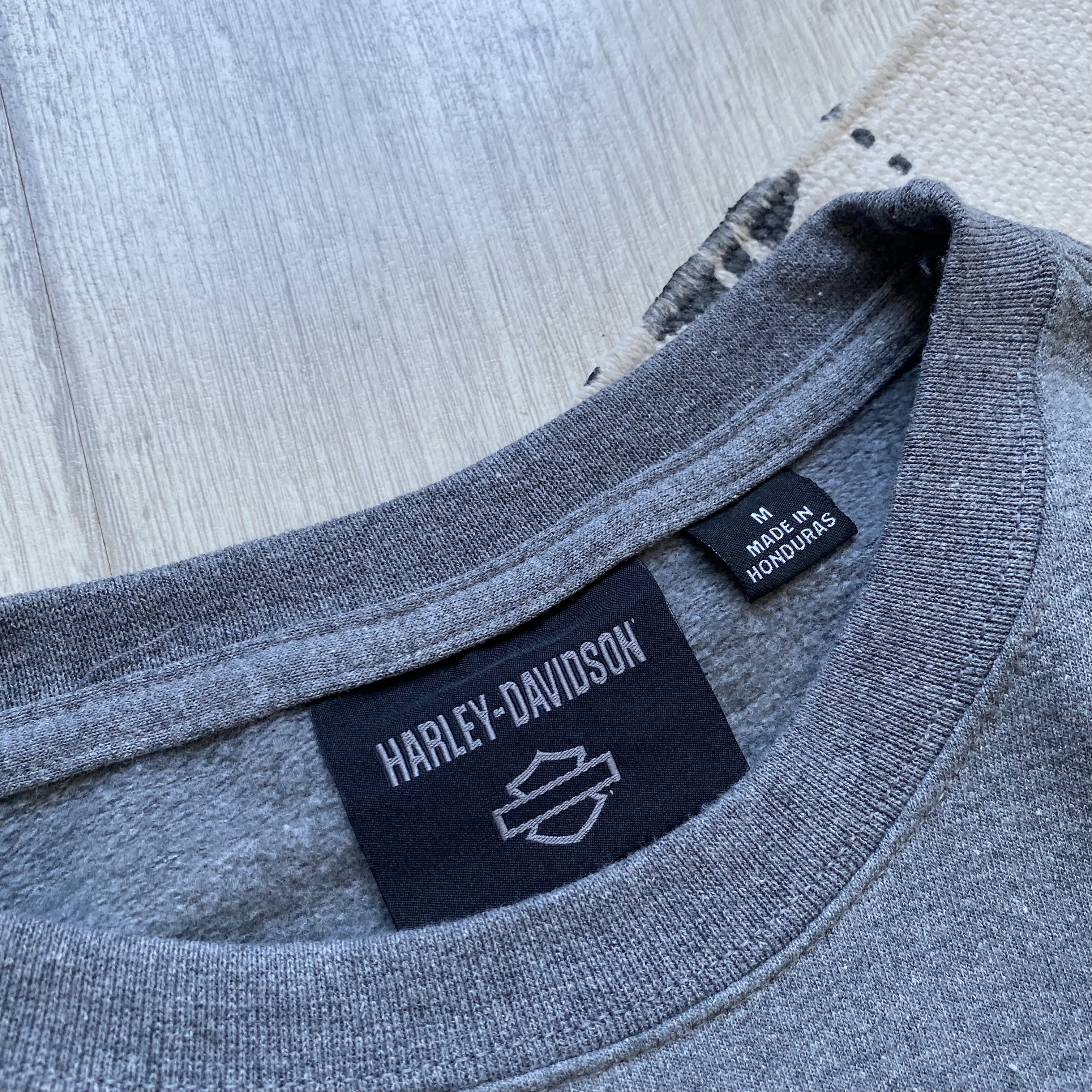 Harley Davidson 🦅 Harley Davidson sweatshirt center logo license Size US M / EU 48-50 / 2 - 5 Thumbnail