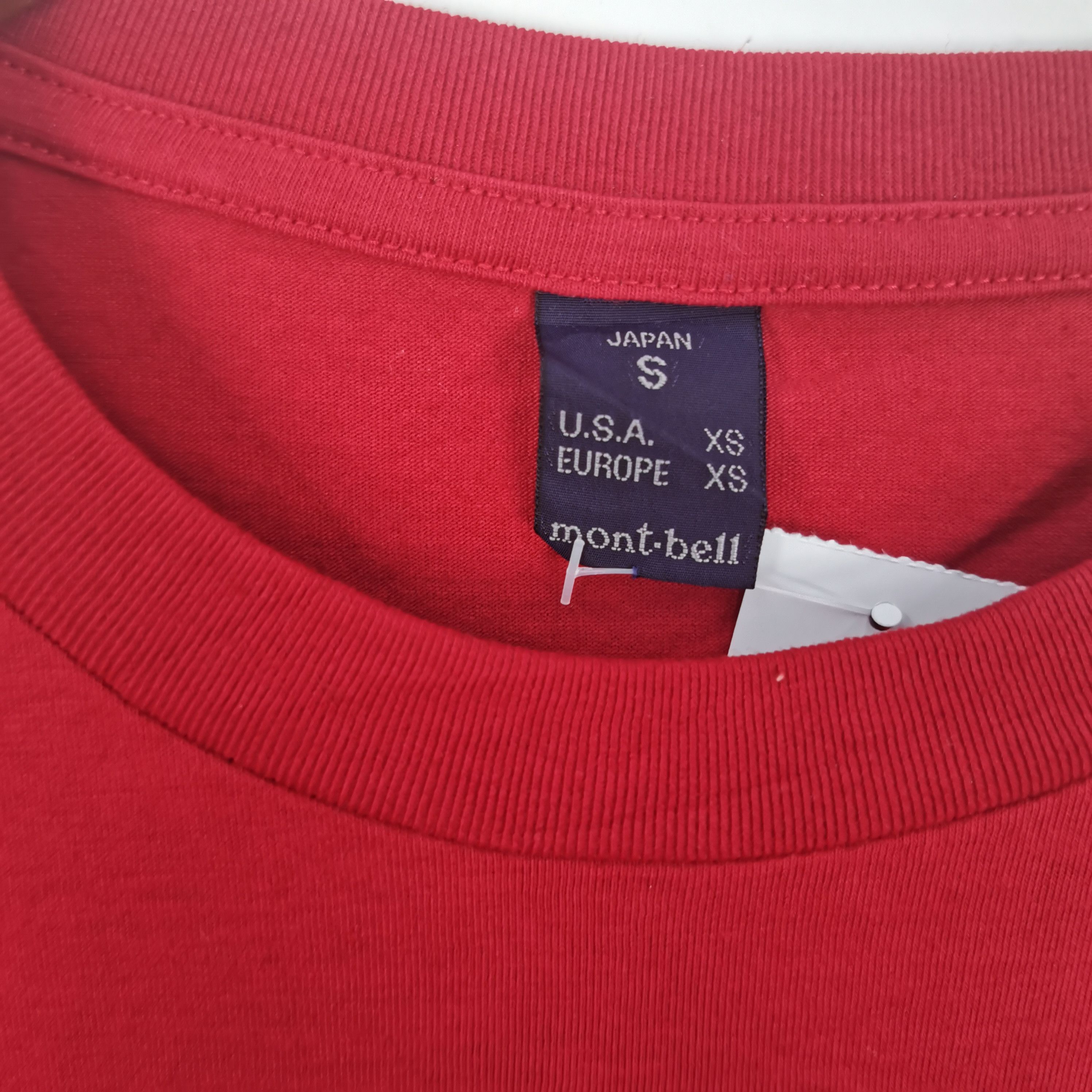 Montbell Vintage 90s Montbell T-Shirt Montbell Crewneck SOLD Size US S / EU 44-46 / 1 - 7 Thumbnail