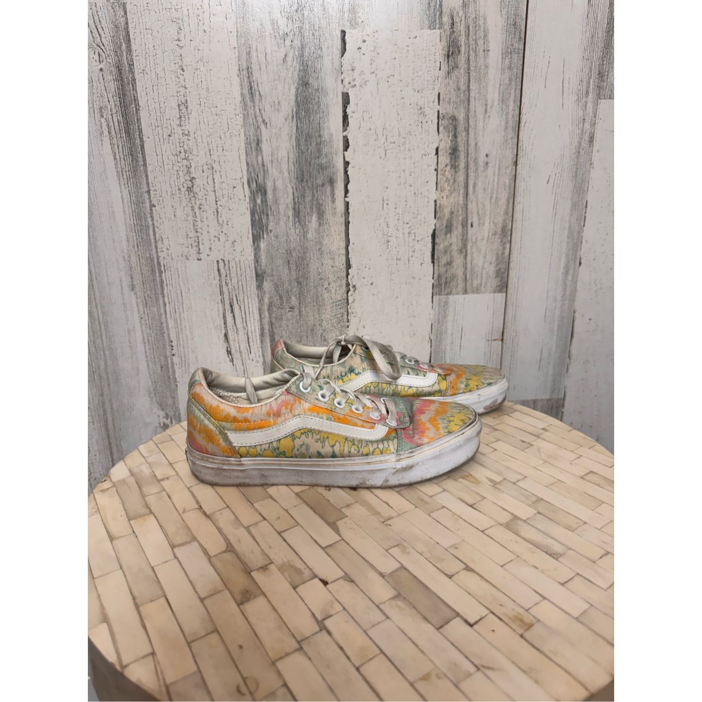 Vans Vans Old Skool Tie Dye Sneakers Women’s Size 7 Multicolor Lo Size US 7 / IT 37 - 1 Thumbnail