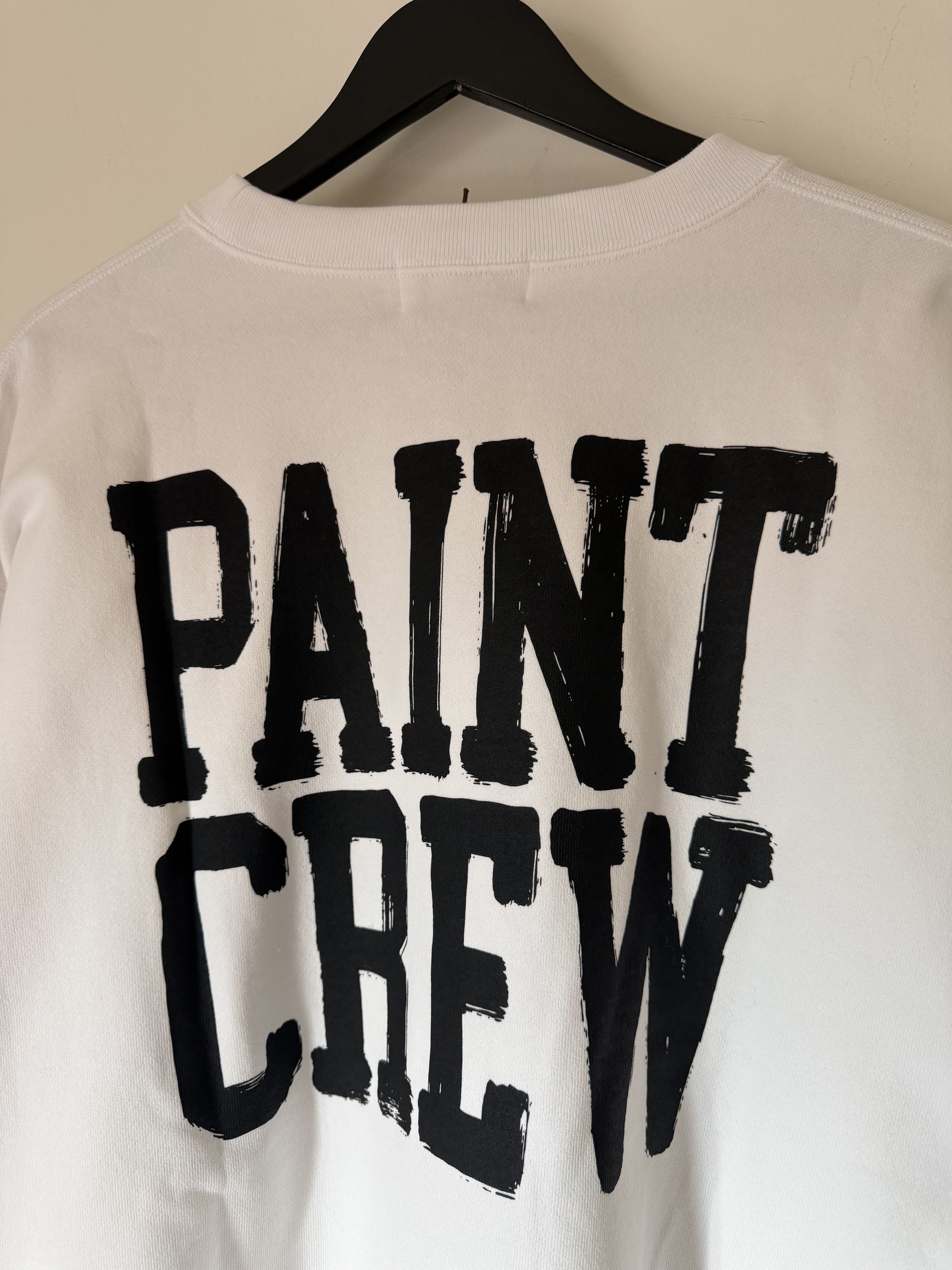 Bape × Joshua Vides Joshua Vides Bape Ape Head Sweatshirt in White Size US L / EU 52-54 / 3 - 7 Thumbnail