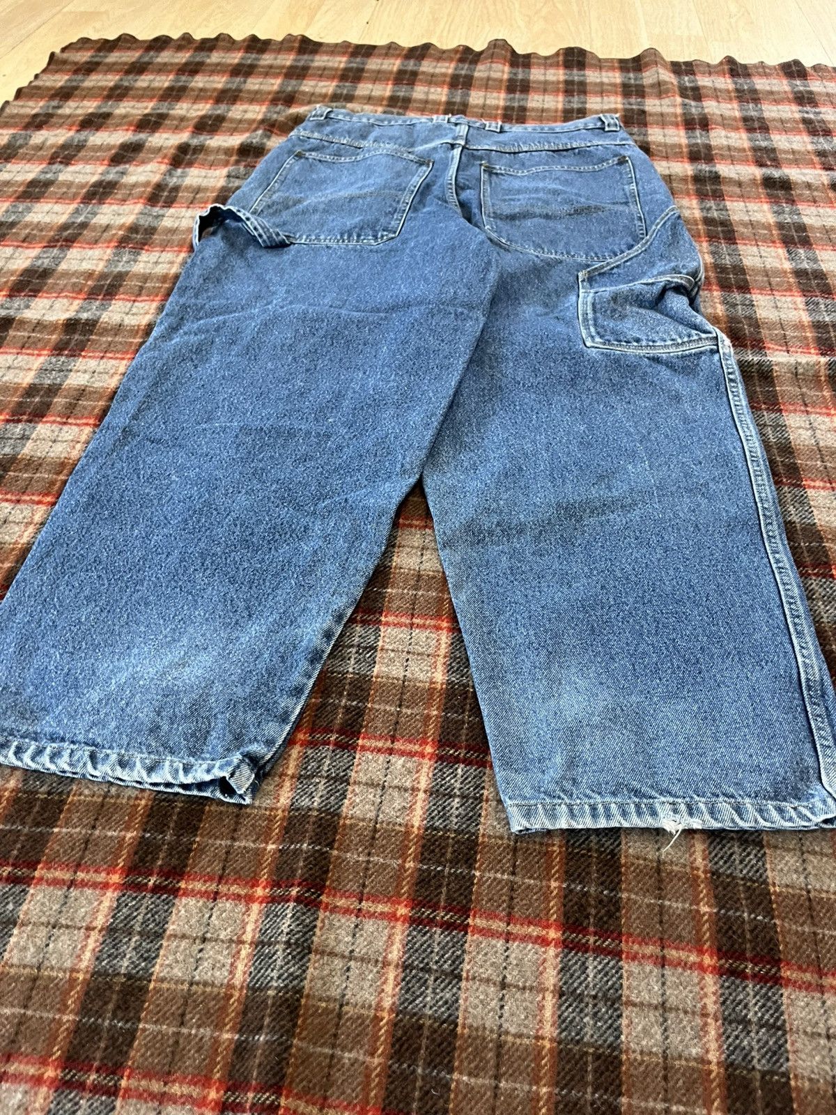 Other Vintage Y2K 2000’s Wide leg Baggy skater denim Jeans Size US 37 - 8 Thumbnail