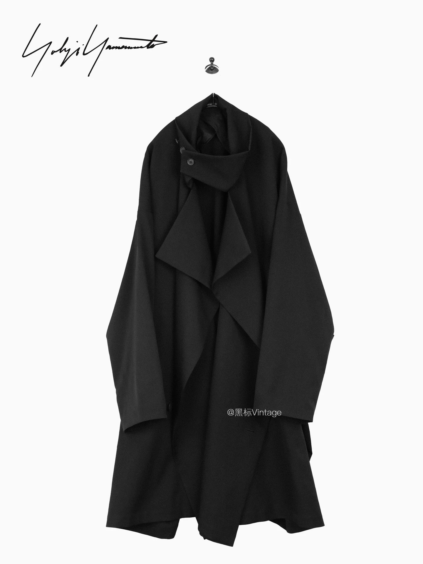 Yohji Yamamoto Yohji Yamamoto Men's 22AW Vintage Decon Kimono Robe Size US M / EU 48-50 / 2 - 4 Thumbnail