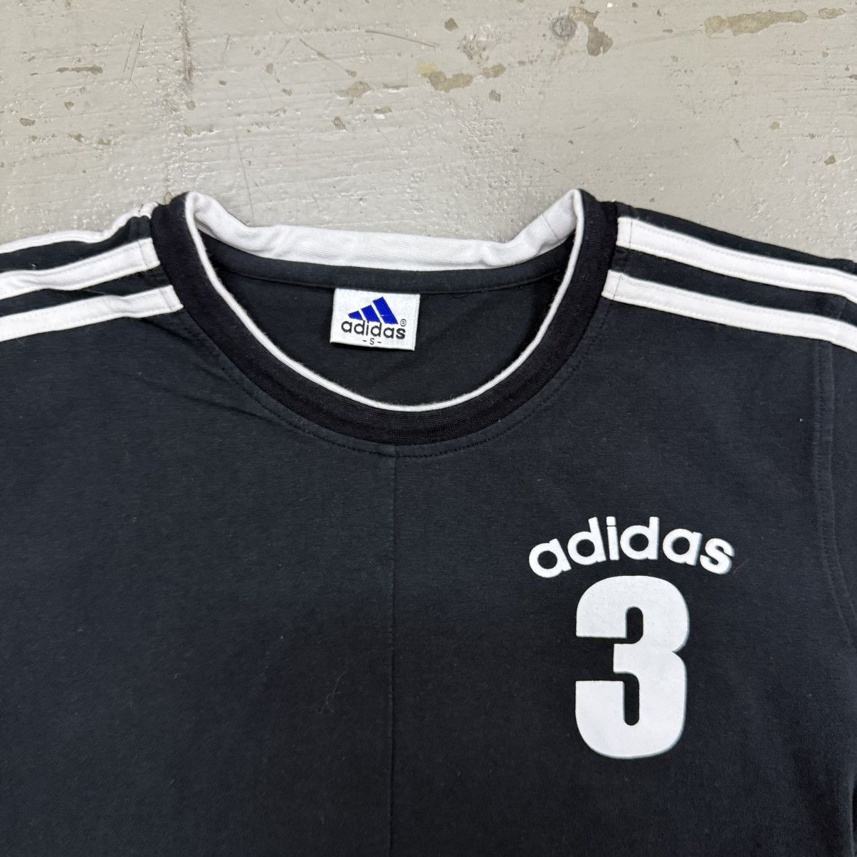 Adidas Vintage Adidas Baby Tee Lisa Black Pink Size S / US 4 / IT 40 - 3 Thumbnail