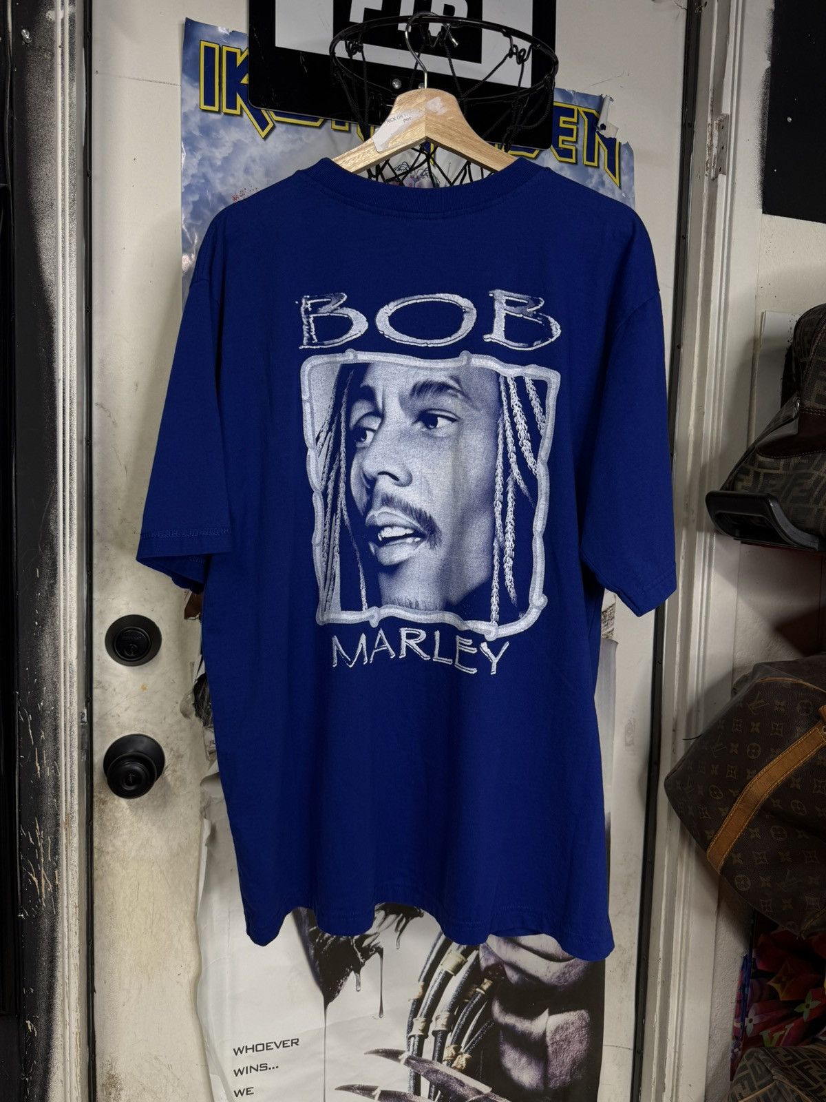 Vintage Vintage 90’s Bob Marley T-Shirt Vtg Rap Tee Size Large Size US L / EU 52-54 / 3 - 2 Thumbnail