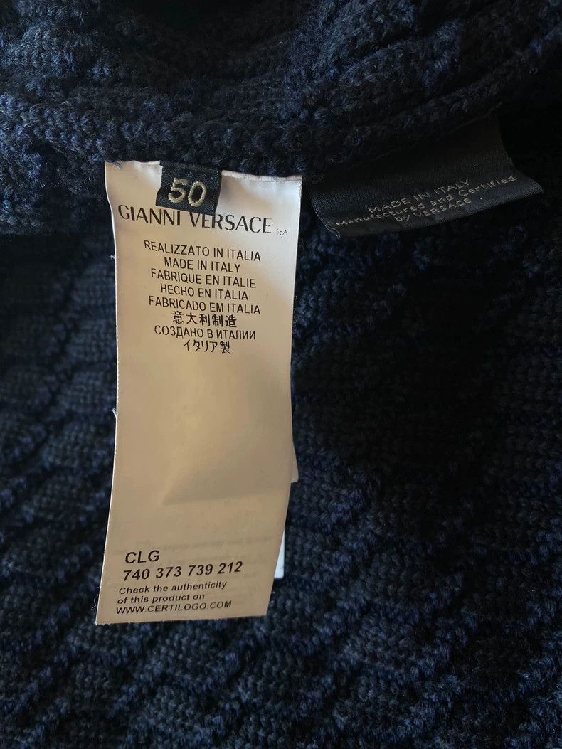 Versace Versace Genuine sweater jacket Size US L / EU 52-54 / 3 - 4 Thumbnail