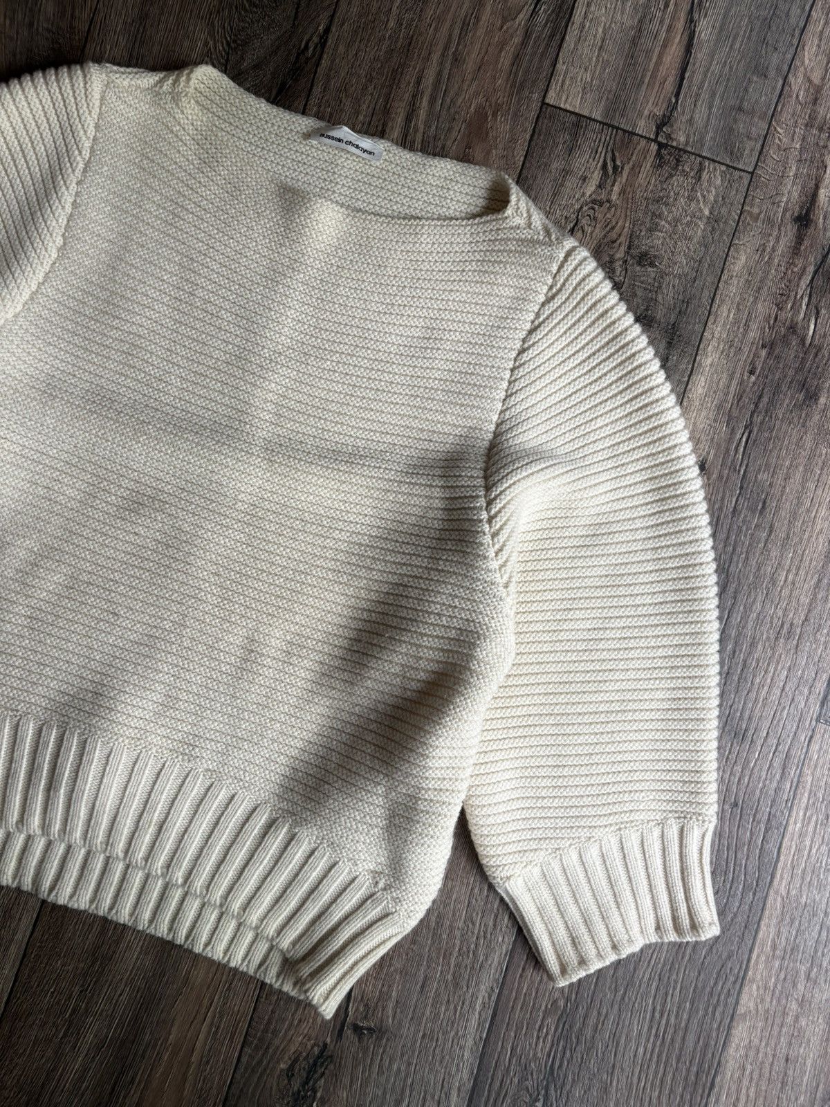 Hussein Chalayan Hussein Chalayan Wool Cashmere Knit Sweater Archival Piece Size S / US 4 / IT 40 - 2 Thumbnail
