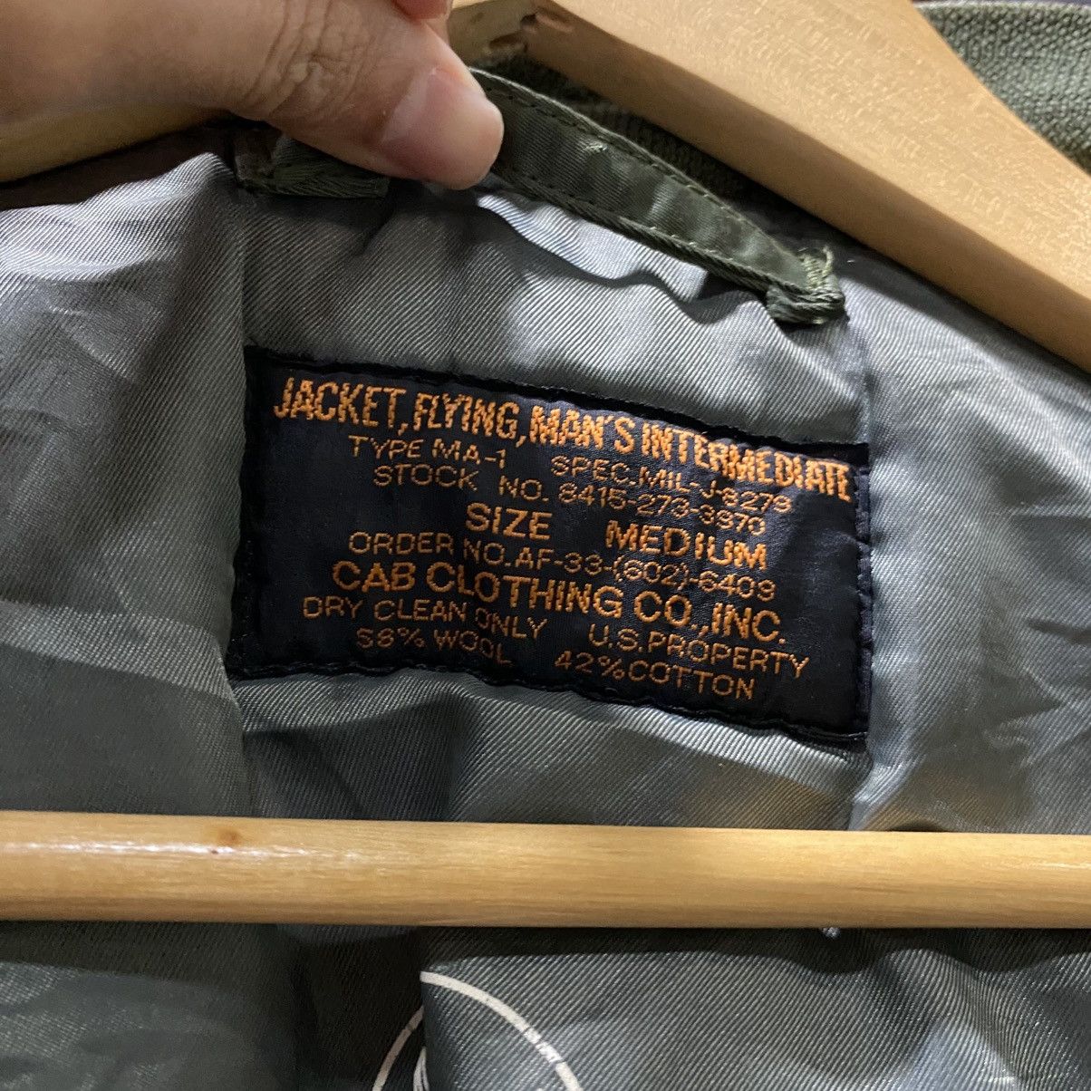 Alpha Industries Vintage MA-1 Alpha Industries Bomber Jacket "309th FTR SQDN" Size US M / EU 48-50 / 2 - 24 Thumbnail