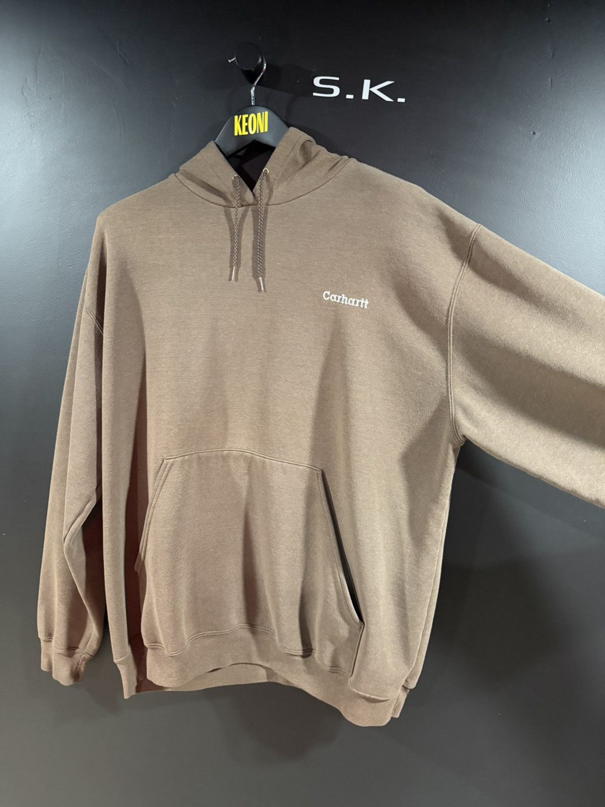 Carhartt 2000s Y2K Vintage Carhartt Faded Brown Hoodie XL Size US XL / EU 56 / 4 - 5 Thumbnail