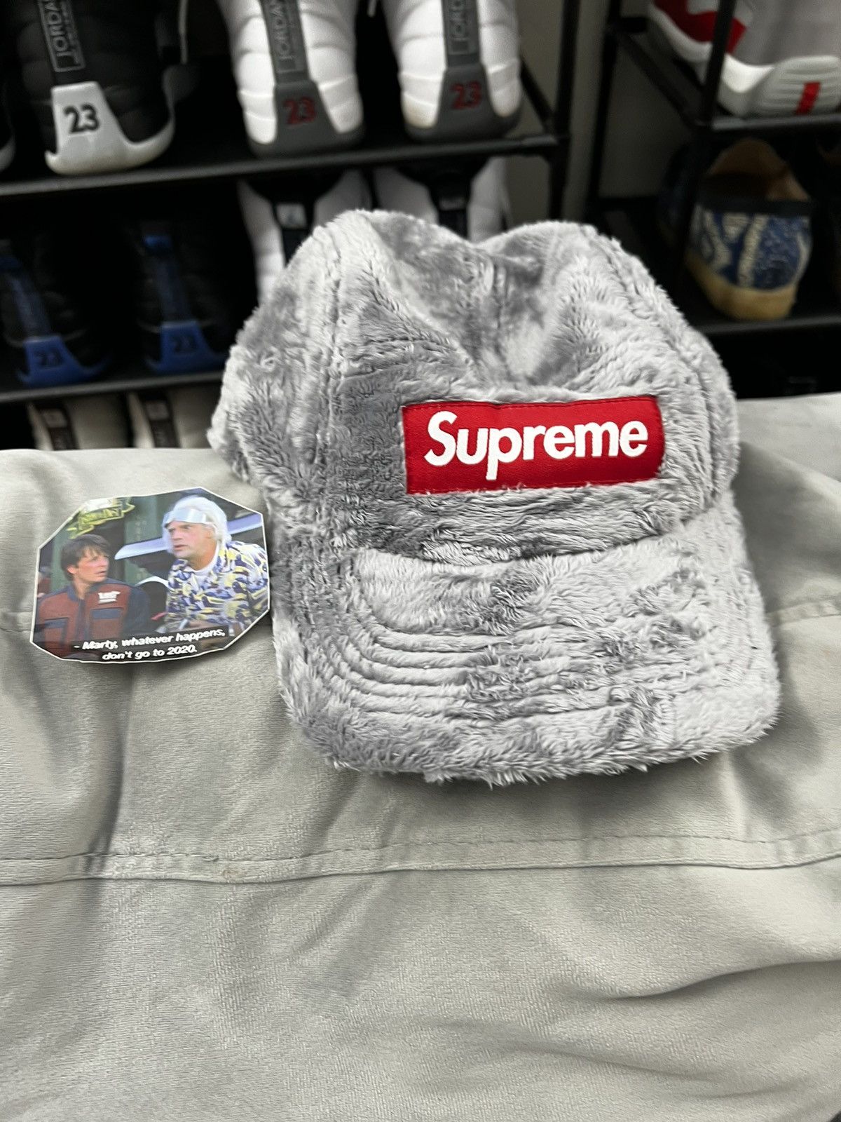 Supreme Supreme Grey Cap Size ONE SIZE - 1 Thumbnail