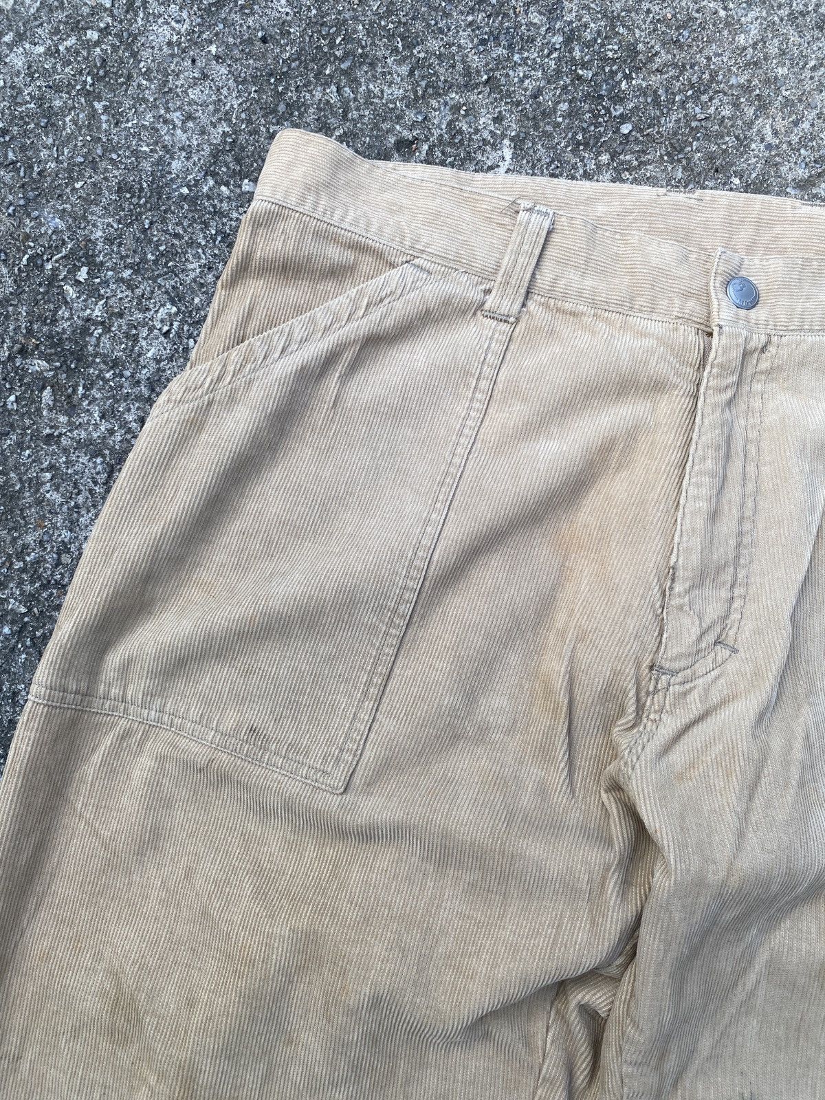 Japanese Brand Mackdaddy Japan Streetwear Corduroy Bondage Pant Size US 35 - 10 Thumbnail