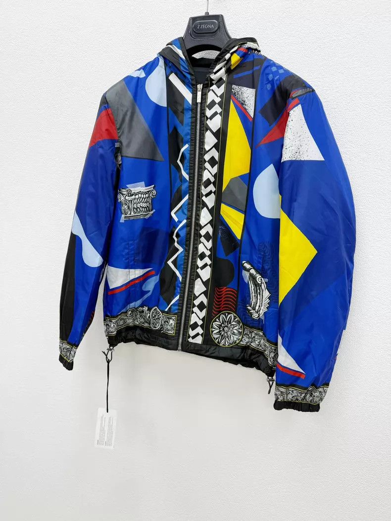 Versace Versace The main line wears a cotton jacket on both sides Size US L / EU 52-54 / 3 - 2 Thumbnail