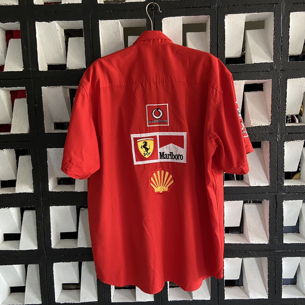 Ferrari Ferarri marlboro buttons up racing edition Size US XL / EU 56 / 4 - 4 Thumbnail
